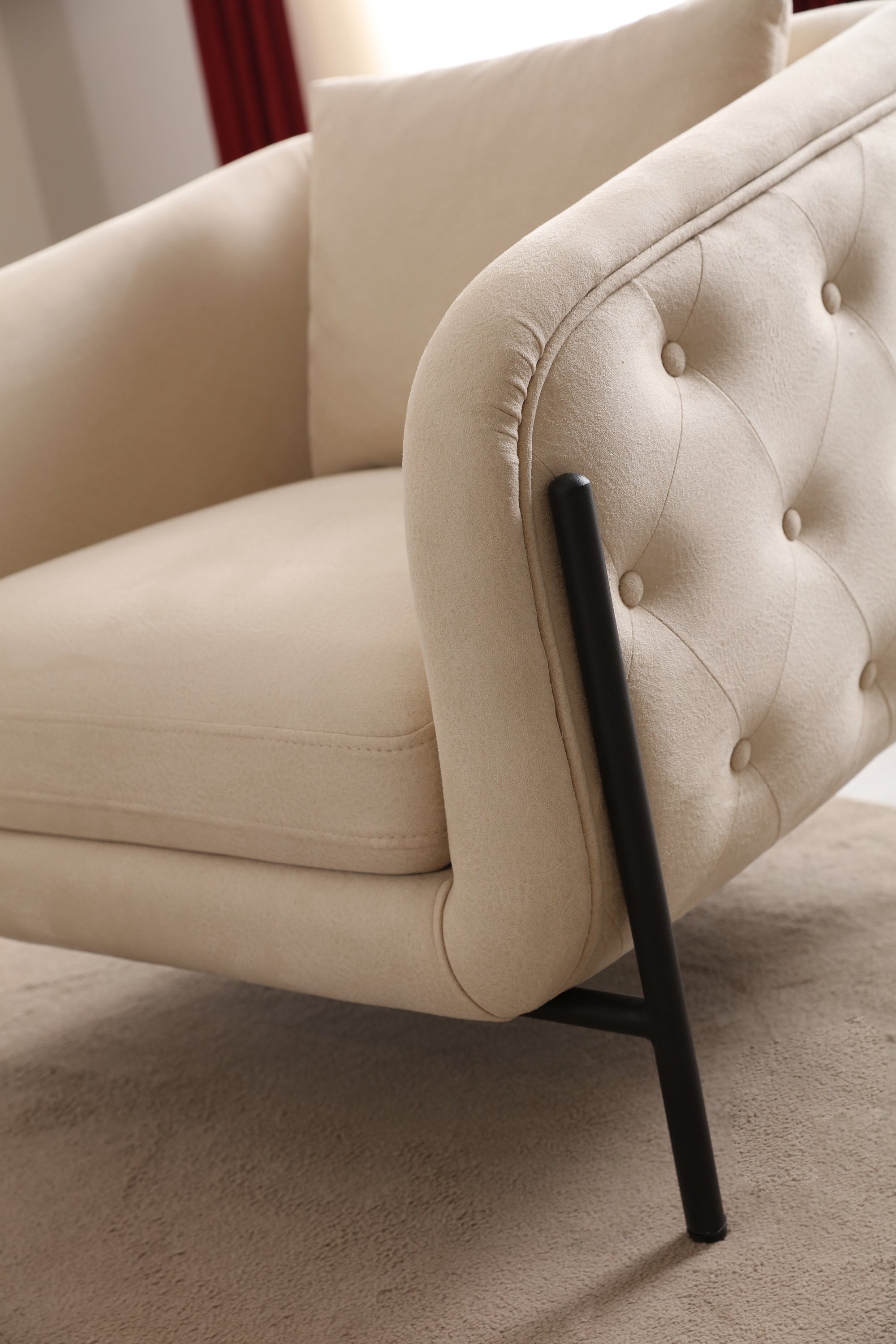 Eos Quilted Armchair (SG) by Netline Interiors