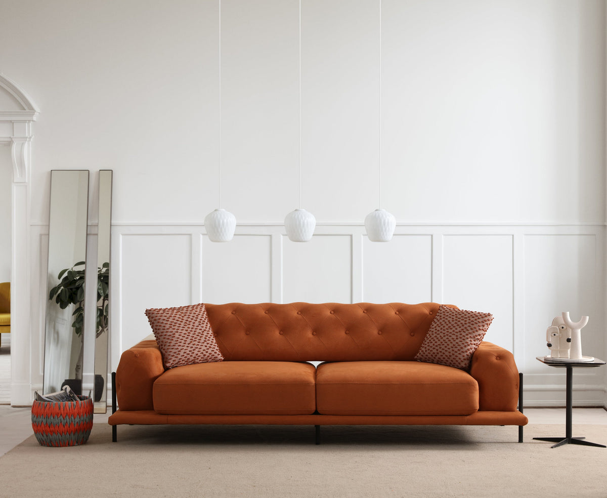 Eos Quilted Sofa Set (SG) by Netline Interiors