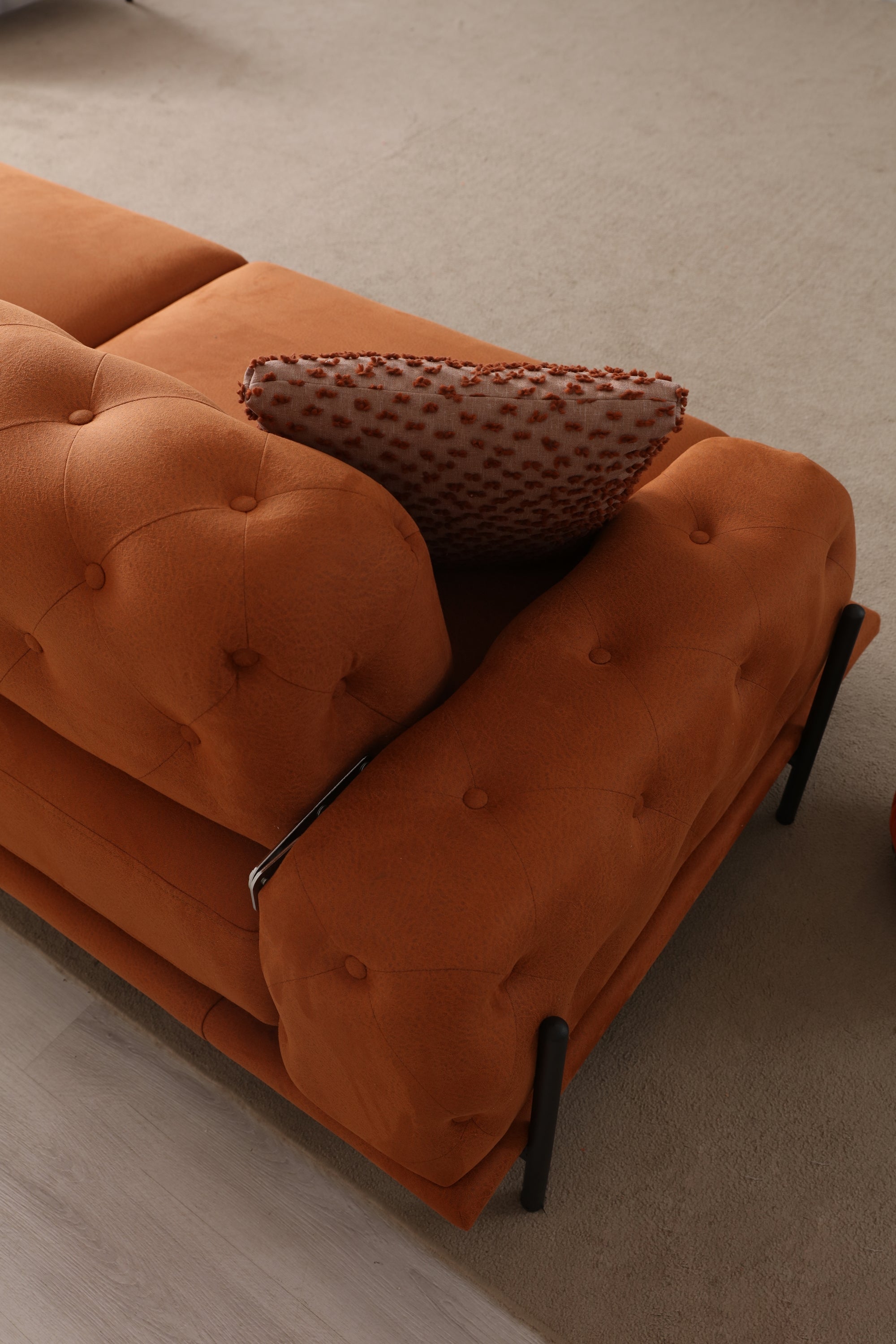 Eos Quilted Sofa Set (SG) by Netline Interiors