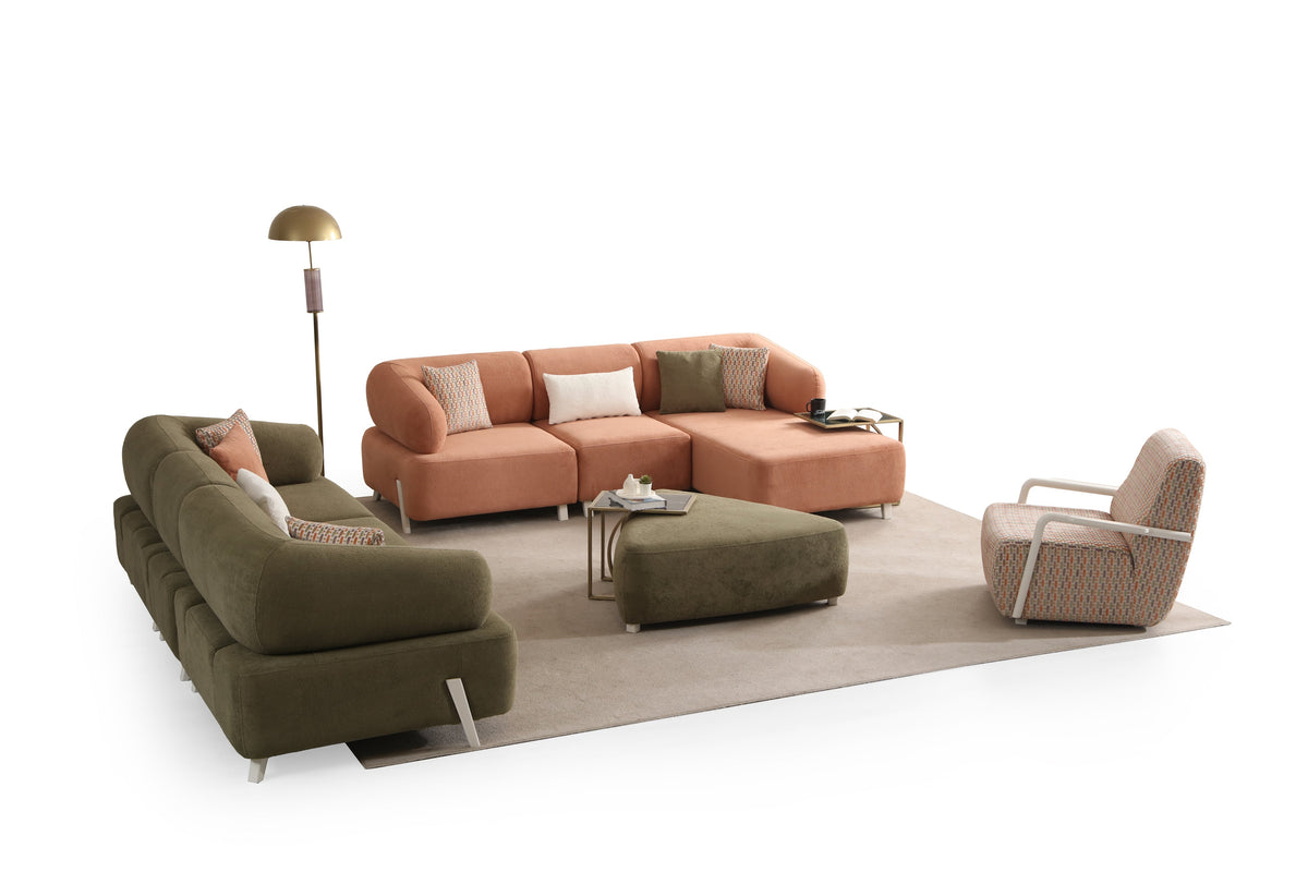 Ilyora Modular Corner Sofa (SG) by Netline Interiors