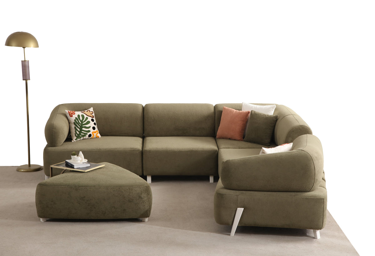 Ilyora Modular Corner Sofa (SG) by Netline Interiors