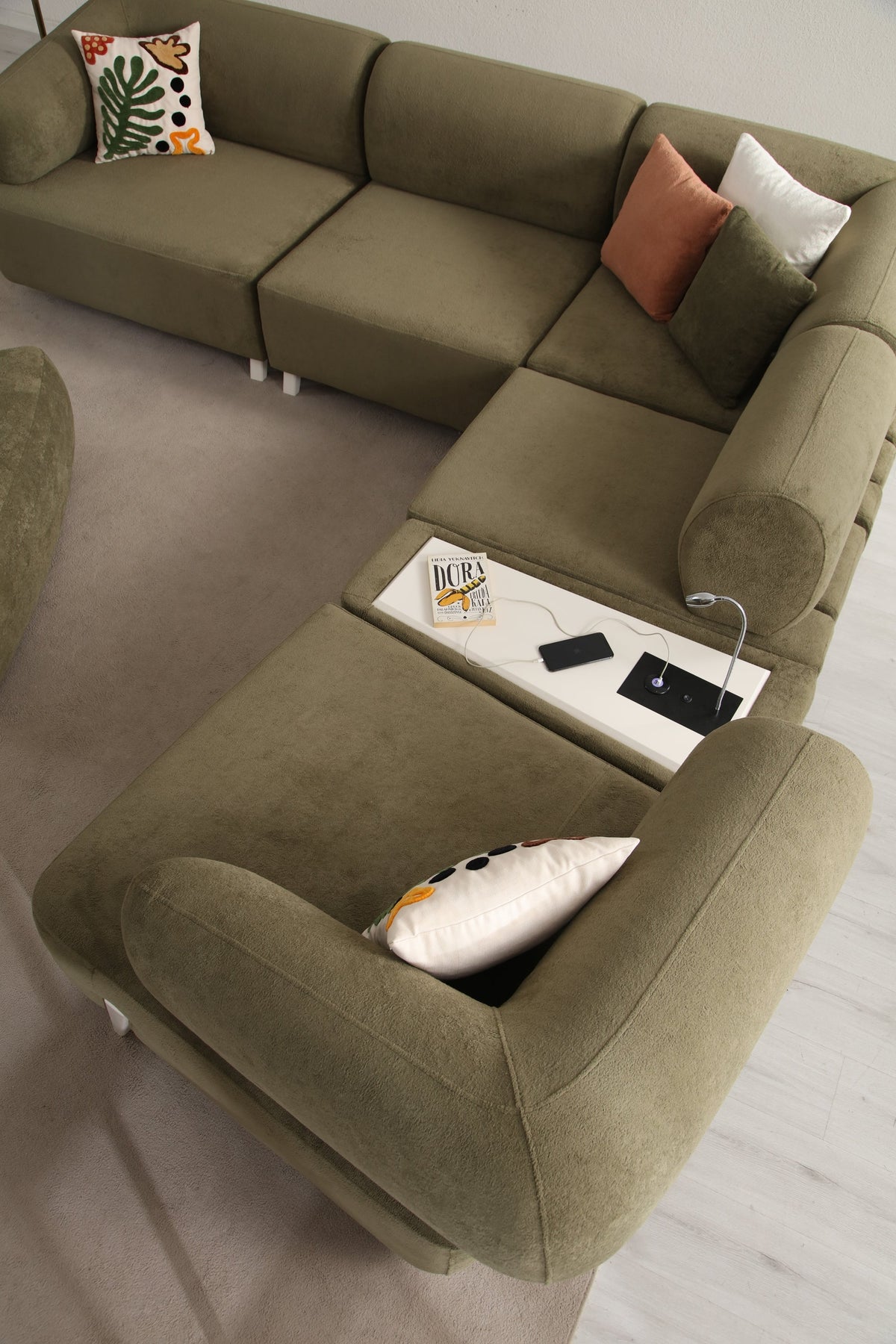 Ilyora Modular Corner Sofa (SG) by Netline Interiors