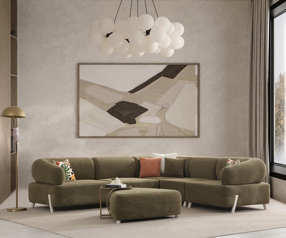 Ilyora Modular Corner Sofa (SG) by Netline Interiors