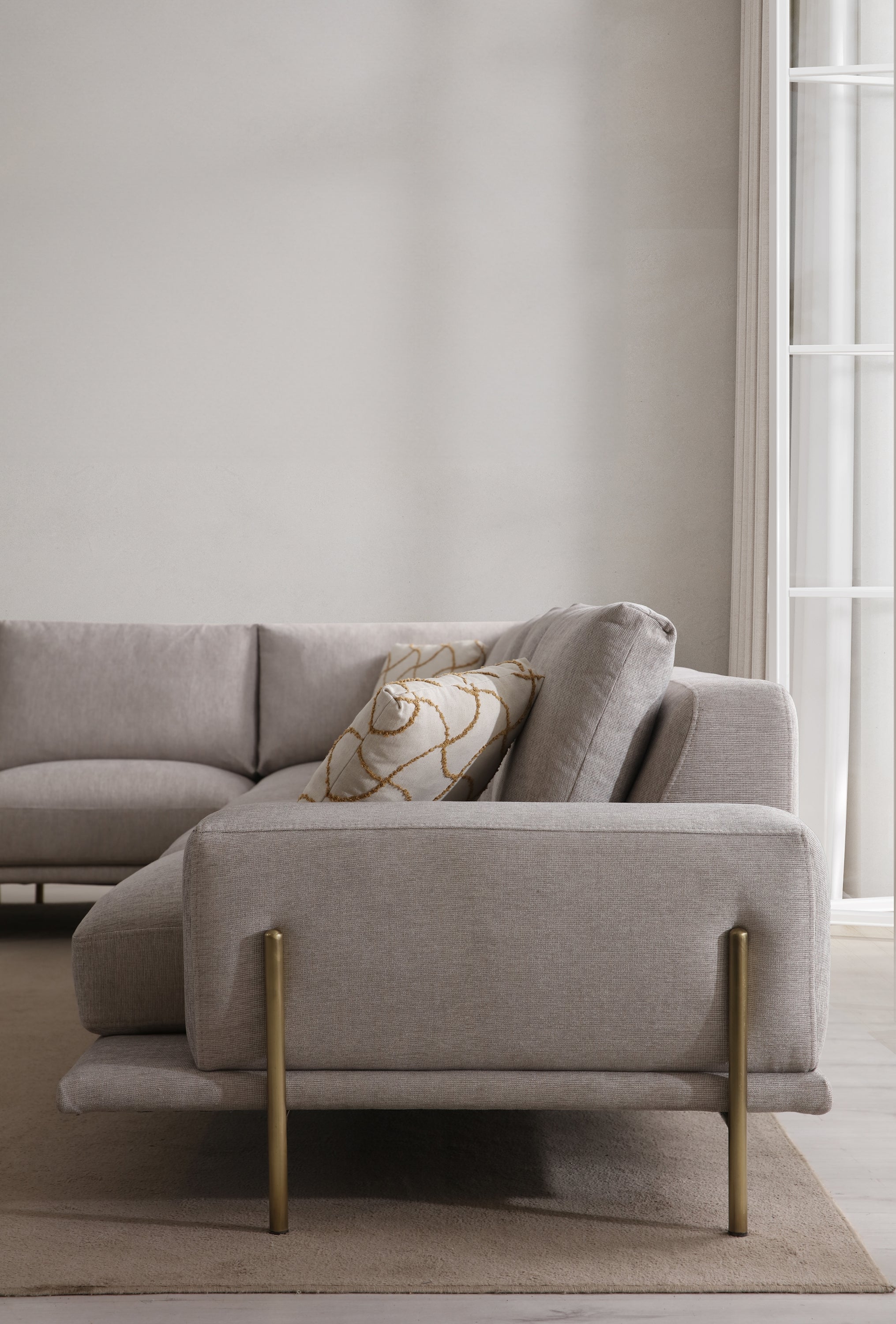 Eos Modular Corner Sofa (SG) by Netline Interiors