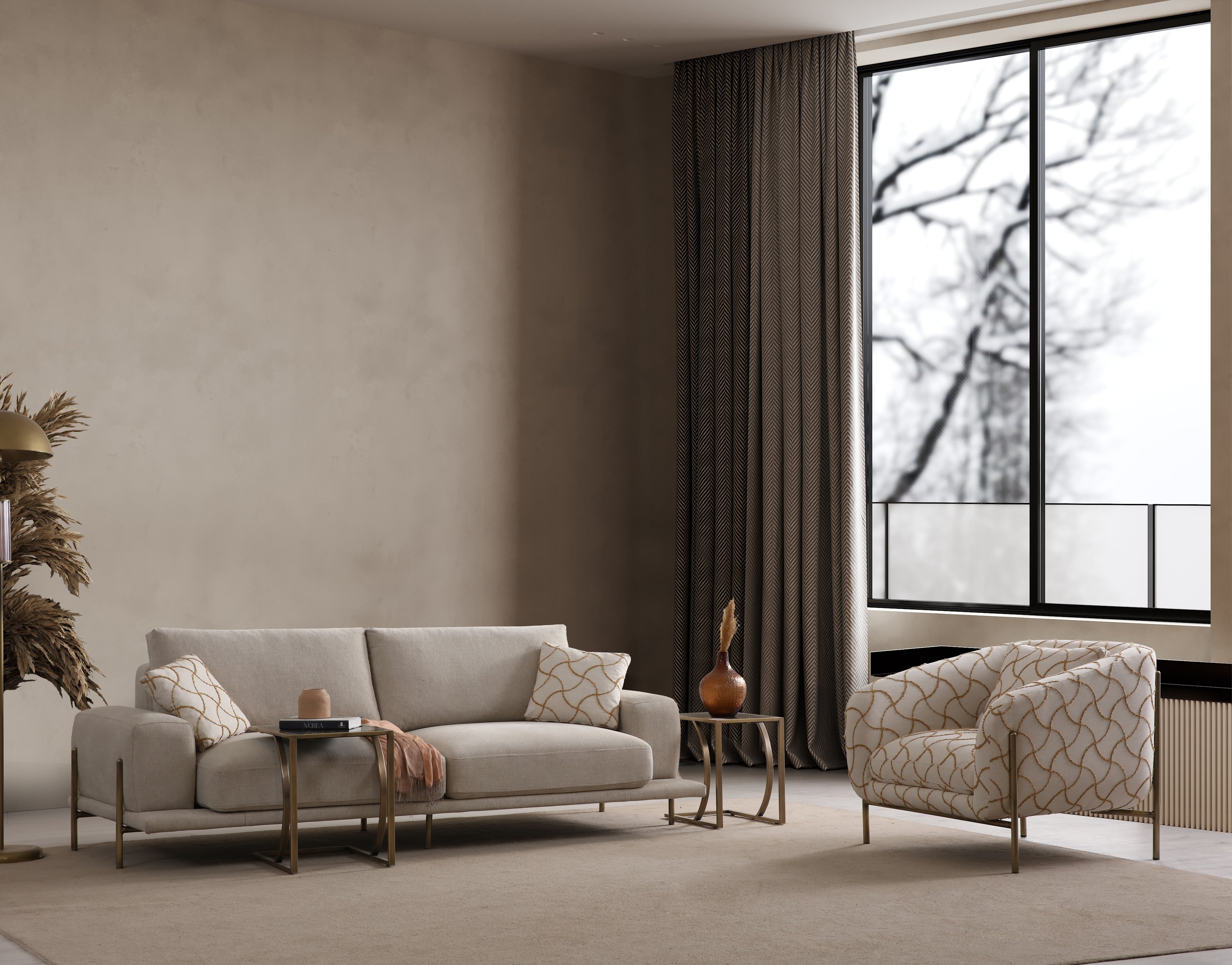 Eos Sofa Set (SG) by Netline Interiors