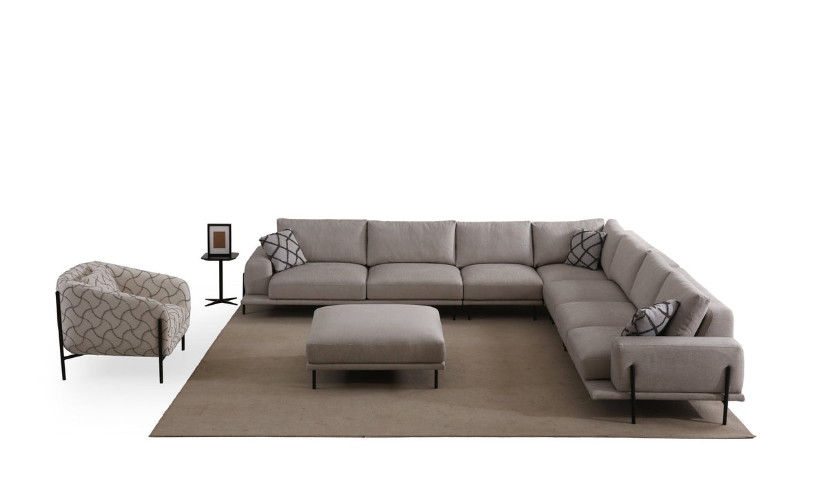 Eos Modular Corner Sofa (SG) by Netline Interiors