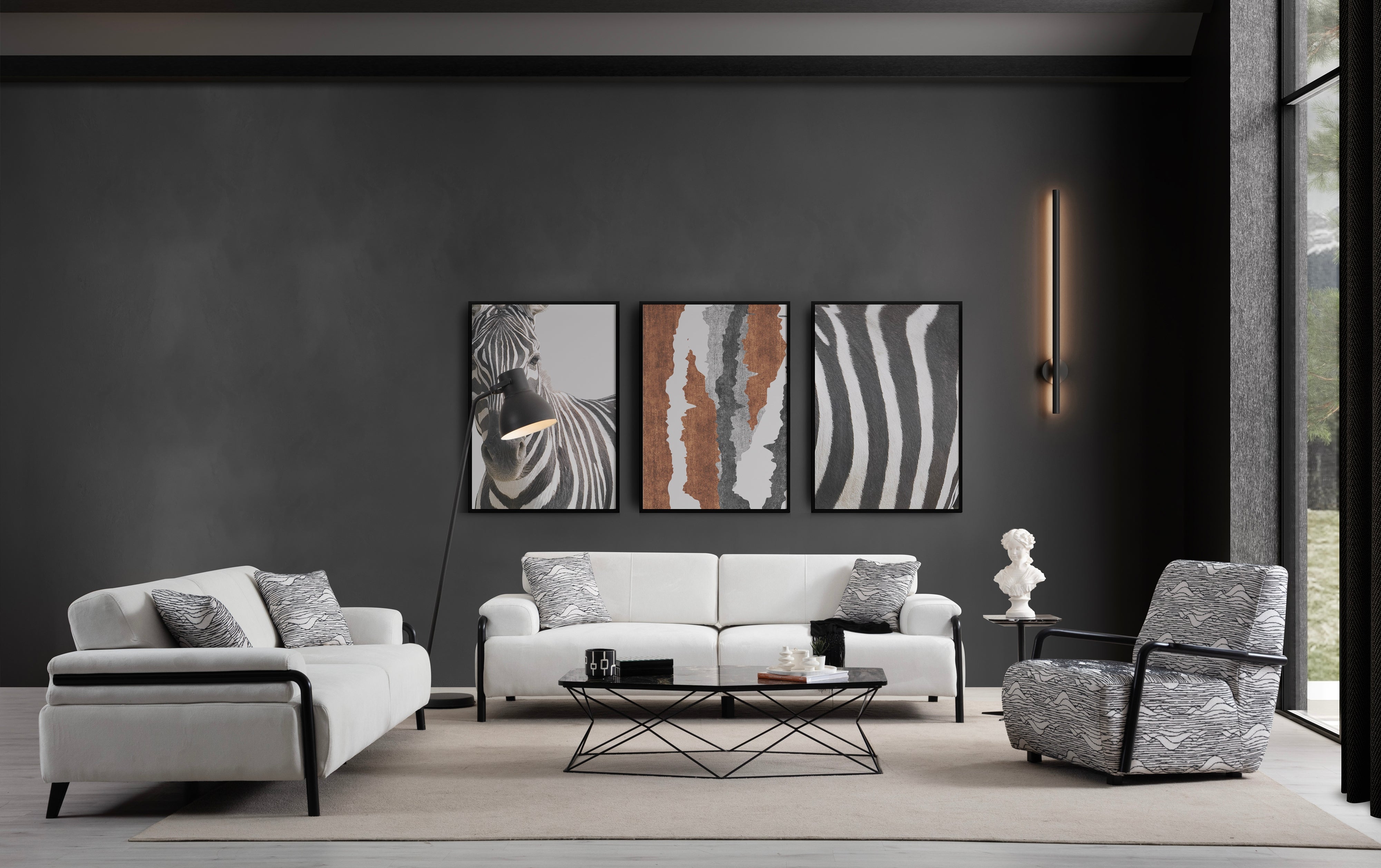 Kairos Sofa Set (SG) by Netline Interiors