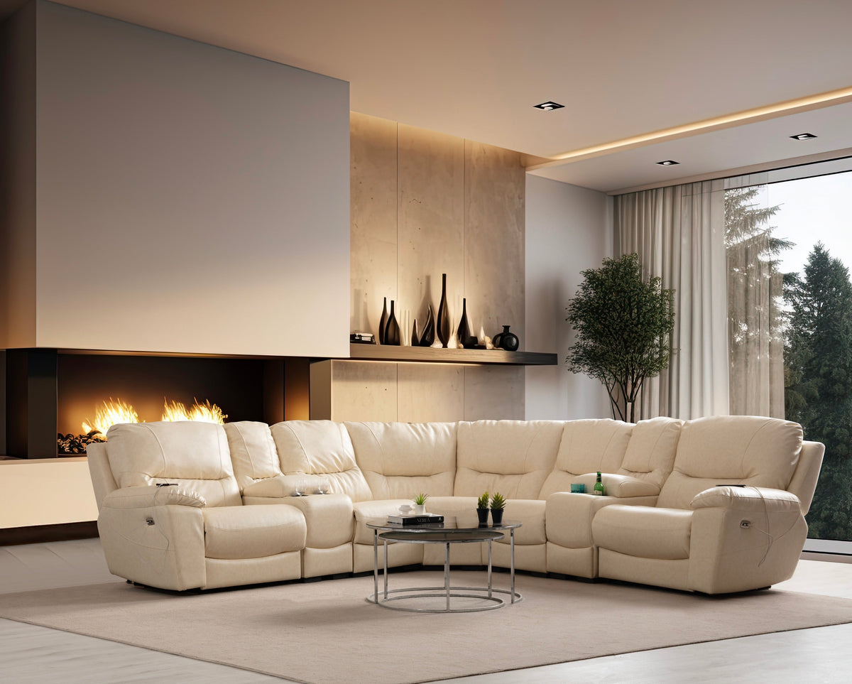 Ravella Modular Reclining Corner Sofa (SG) by Netline Interiors