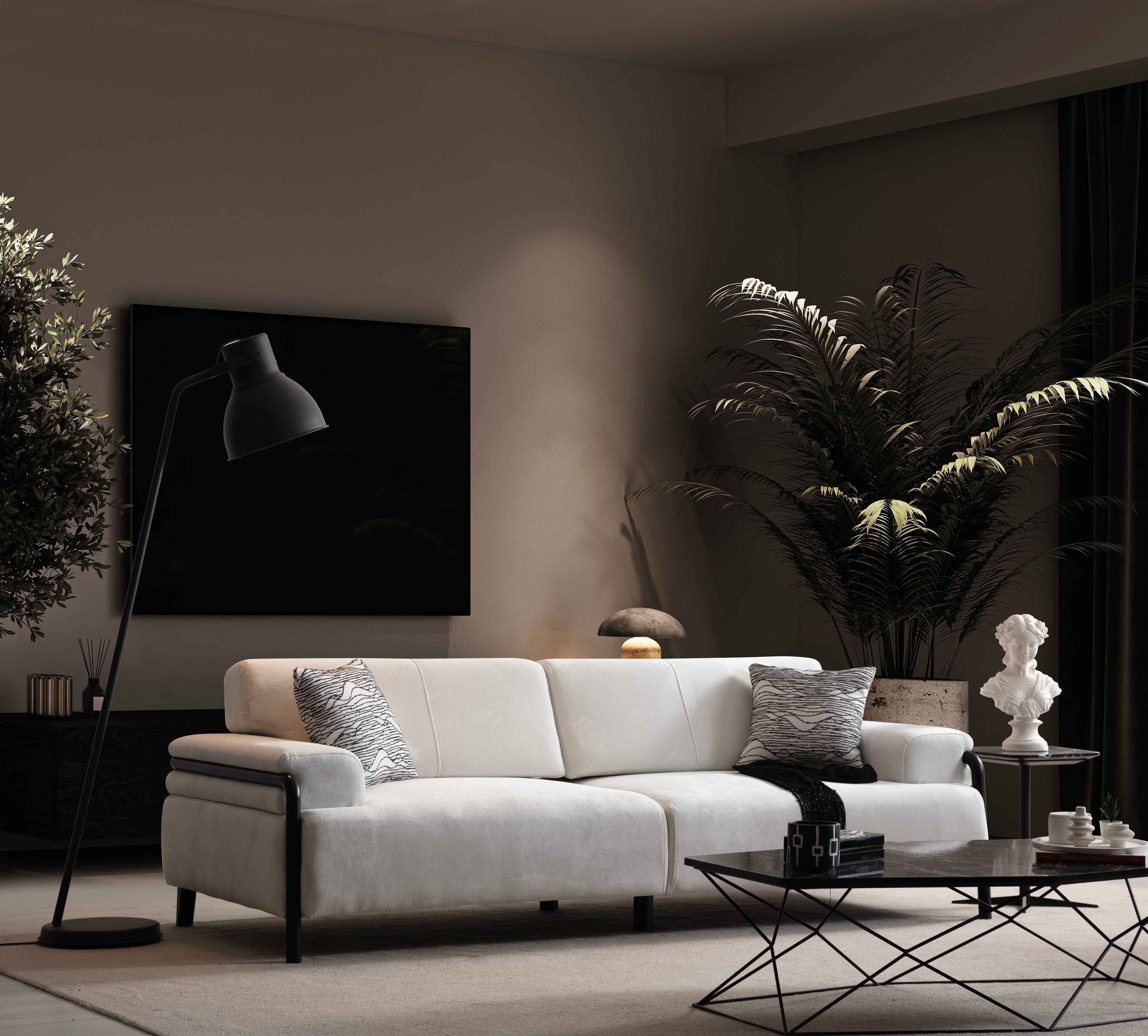 Kairos 3-Seater Sofa (SG) by Netline Interiors