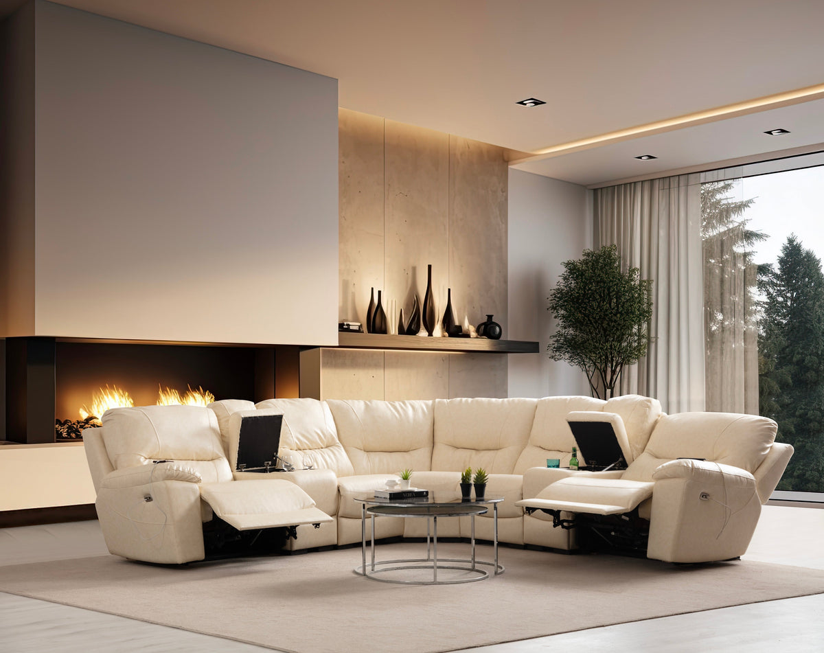 Ravella Modular Reclining Corner Sofa (SG) by Netline Interiors