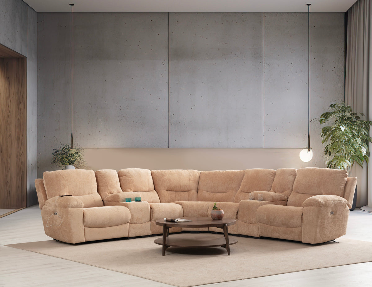Ravella Modular Reclining Corner Sofa (SG) by Netline Interiors