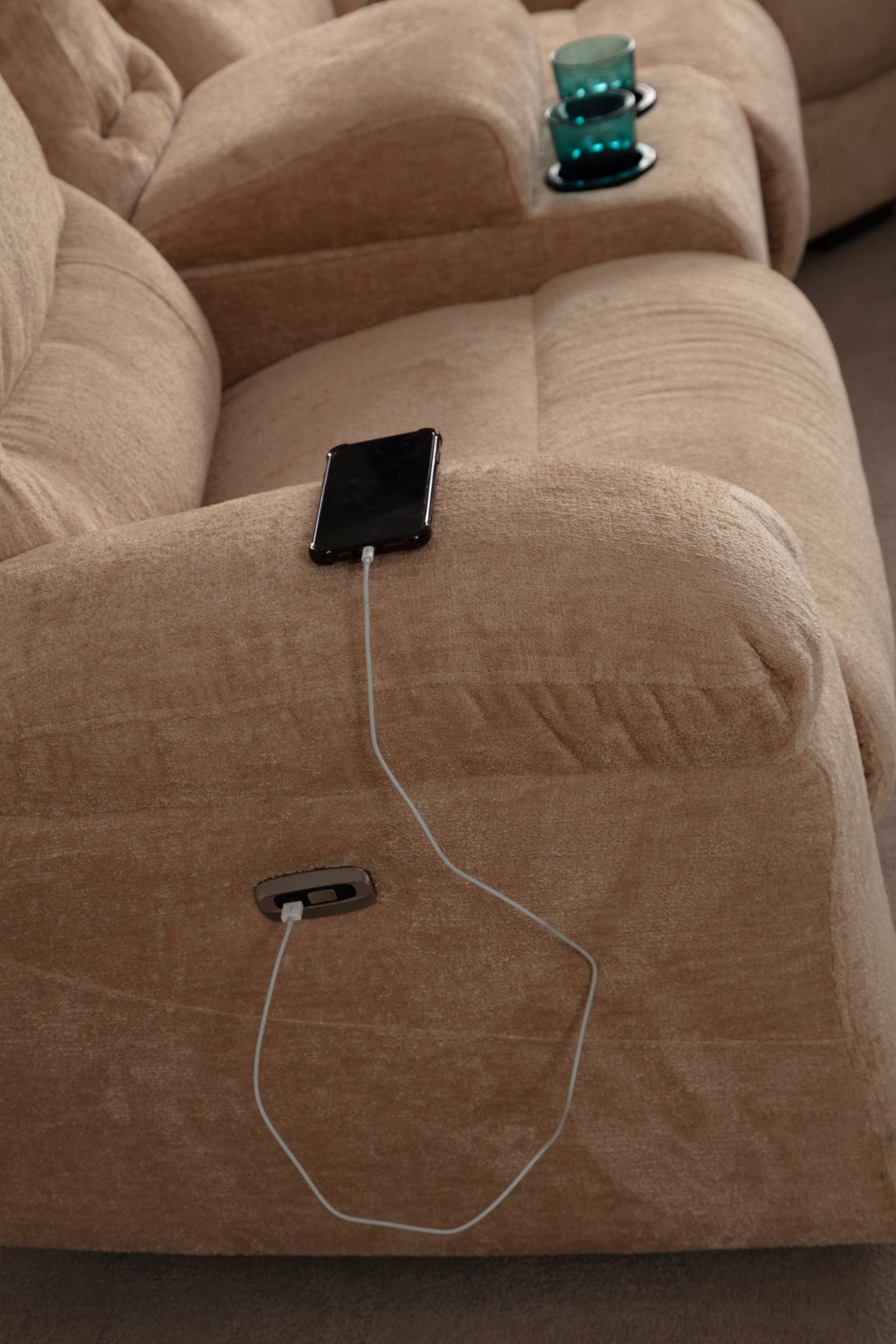 Ravella Modular Reclining Corner Sofa (SG) by Netline Interiors