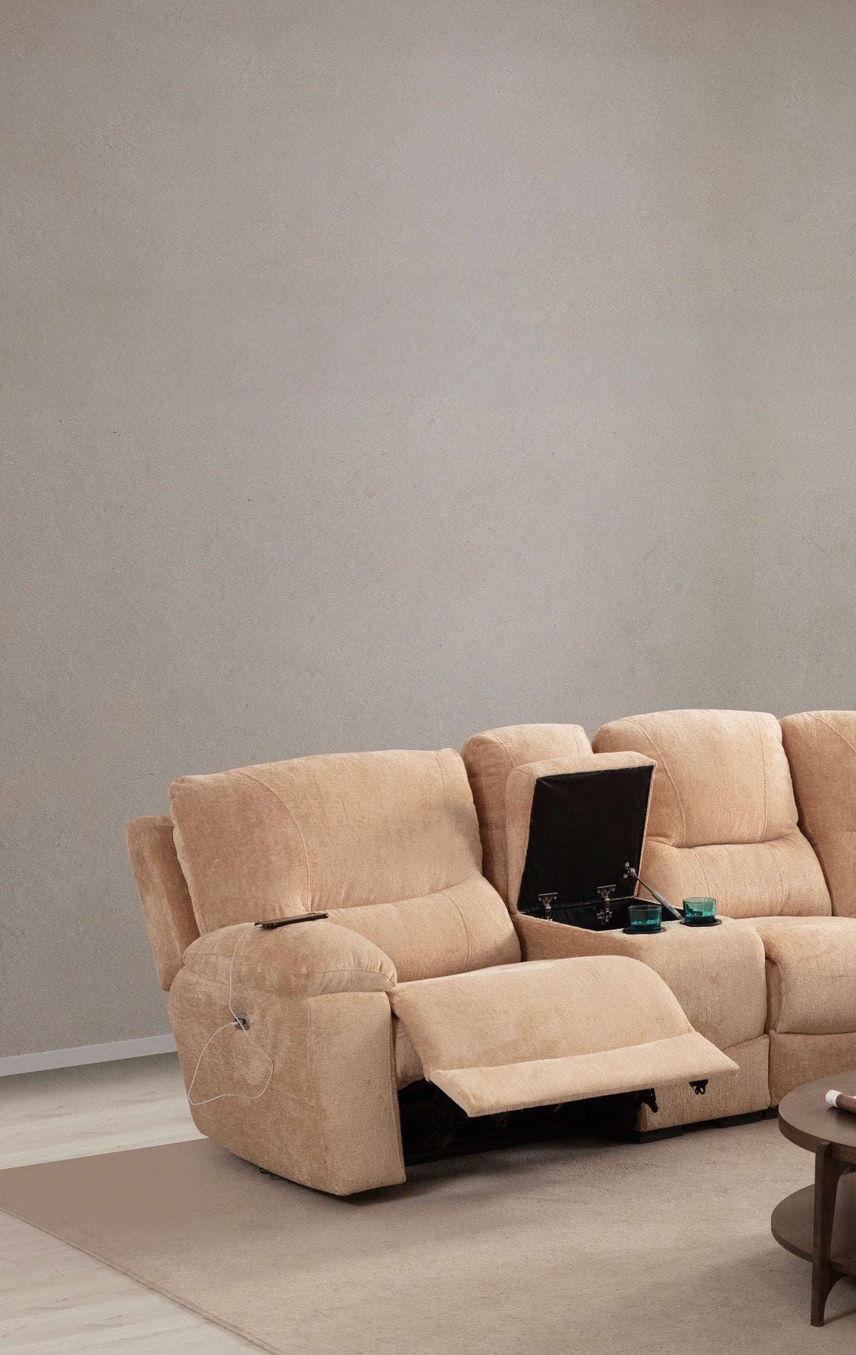Ravella Modular Reclining Corner Sofa (SG) by Netline Interiors