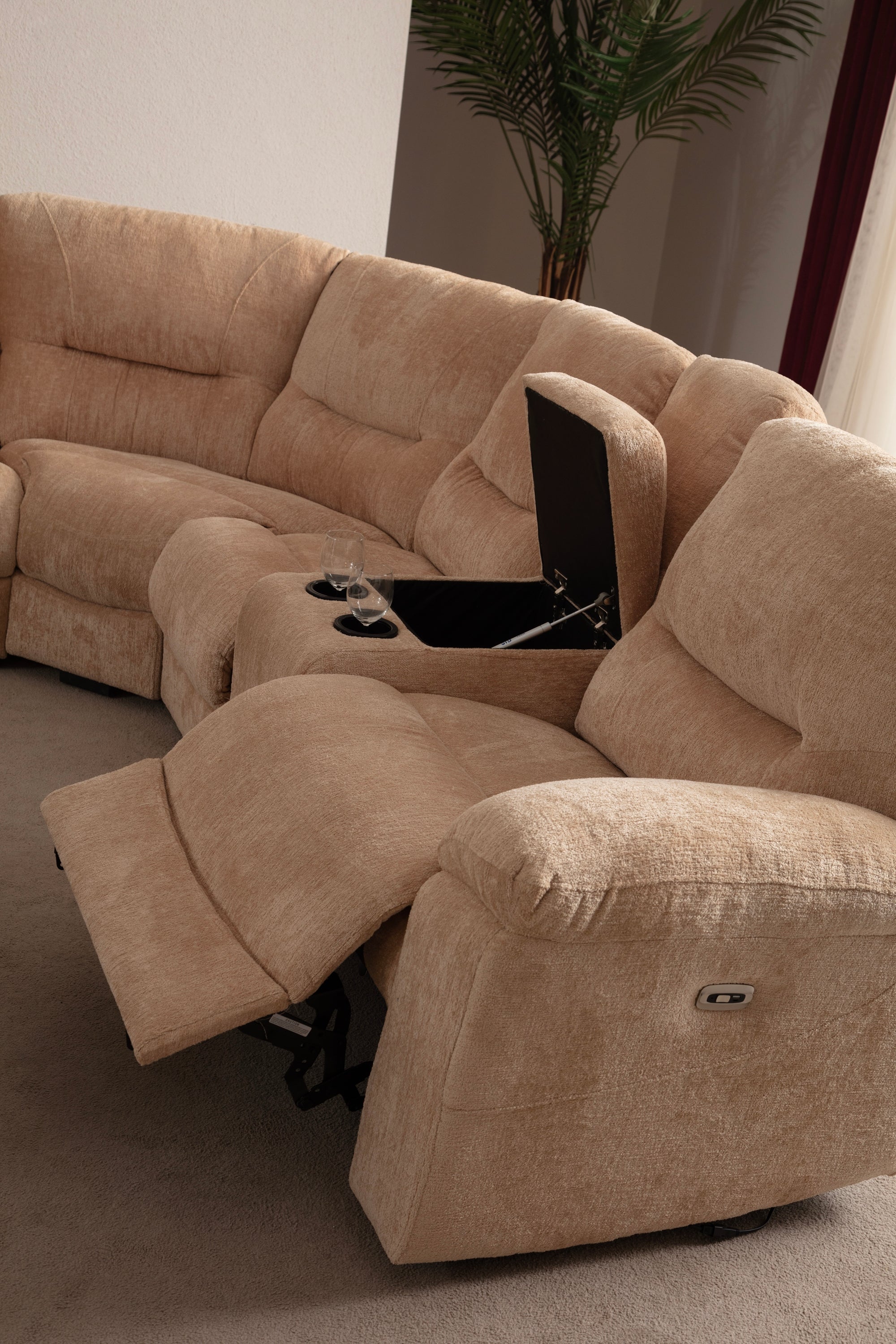 Ravella Modular Reclining Corner Sofa (SG) by Netline Interiors