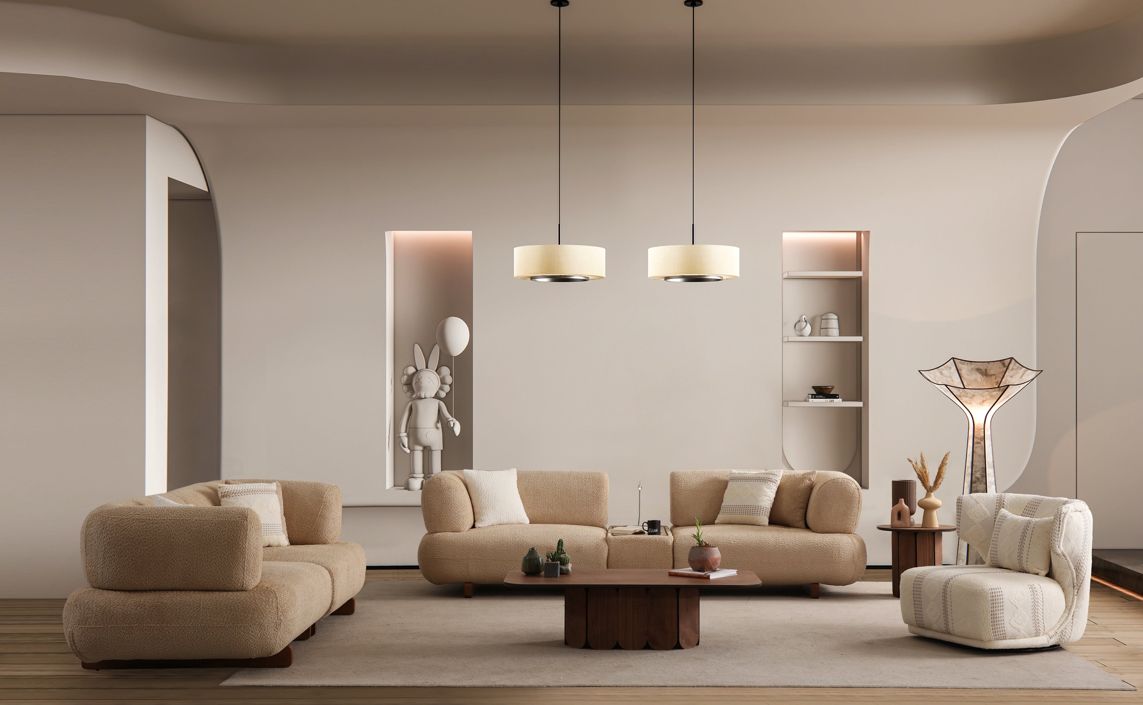 Manetti Premium Sofa Set (SG) by Netline Interiors