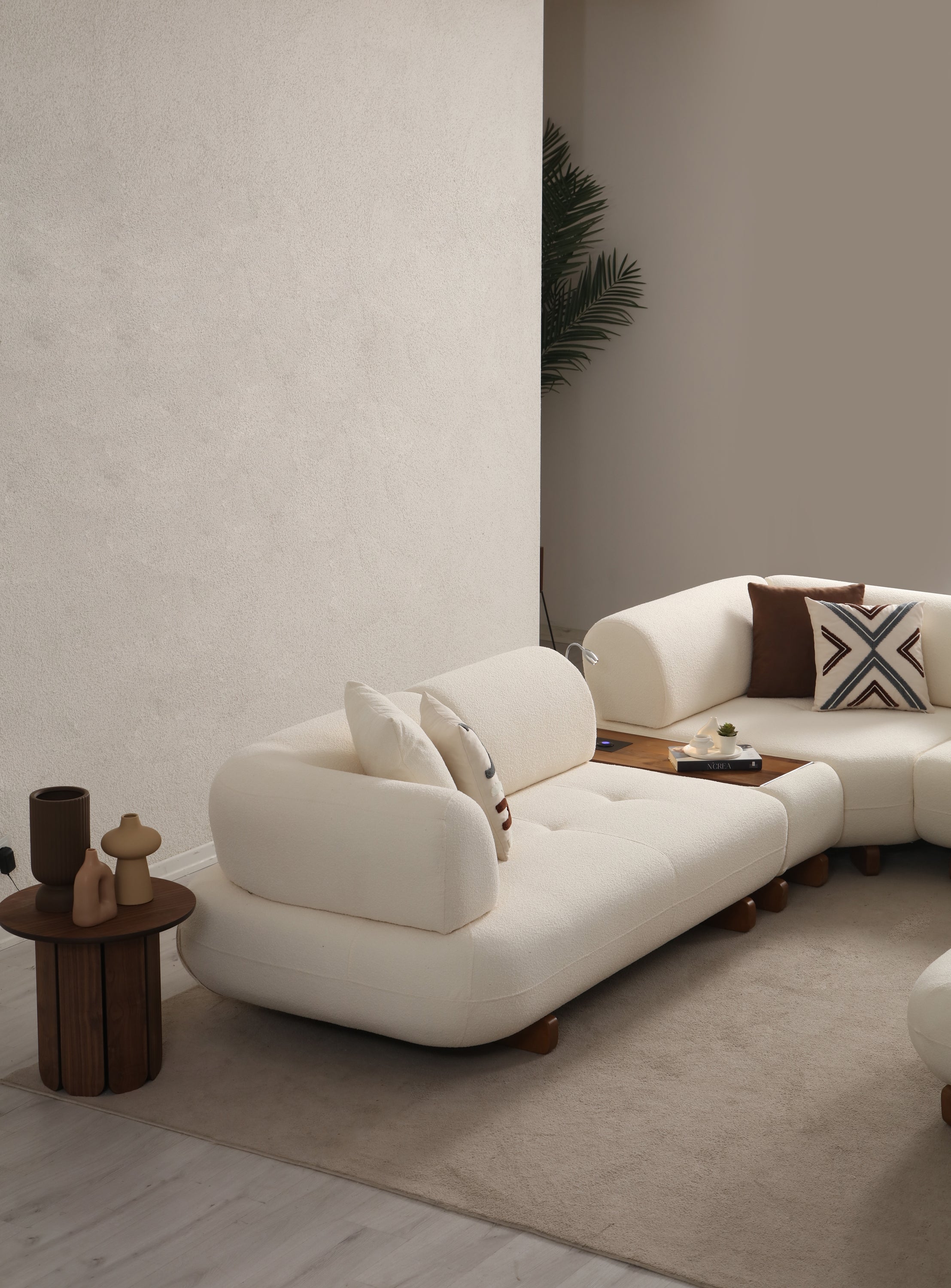Manetti Premium Modular Corner Sofa Set (SG) by Netline Interiors