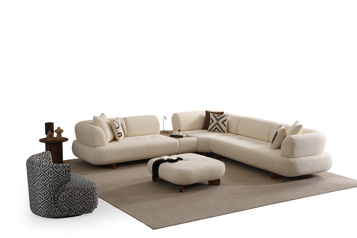 Manetti Premium Modular Corner Sofa Set (SG) by Netline Interiors