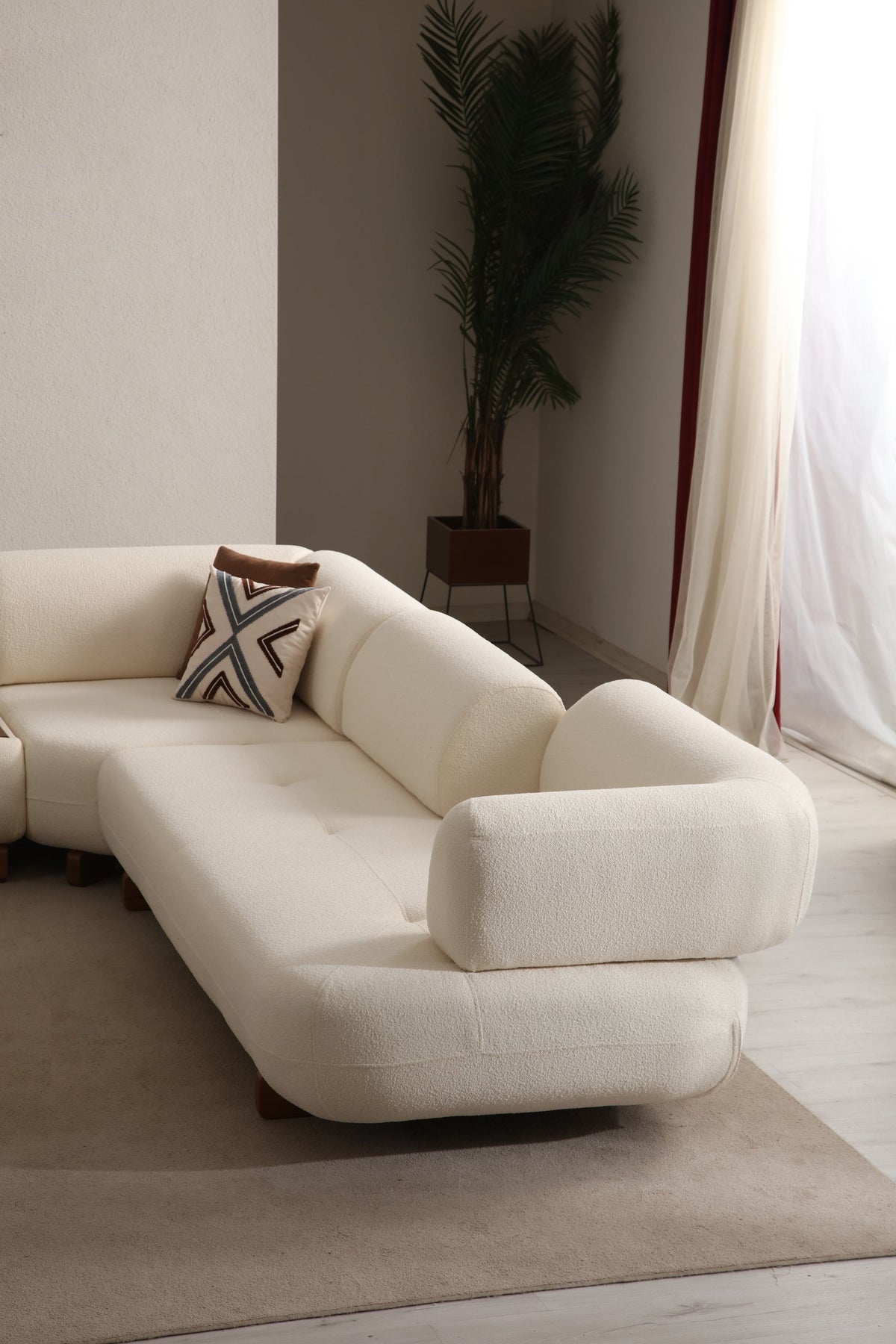 Manetti Premium Modular Corner Sofa Set (SG) by Netline Interiors