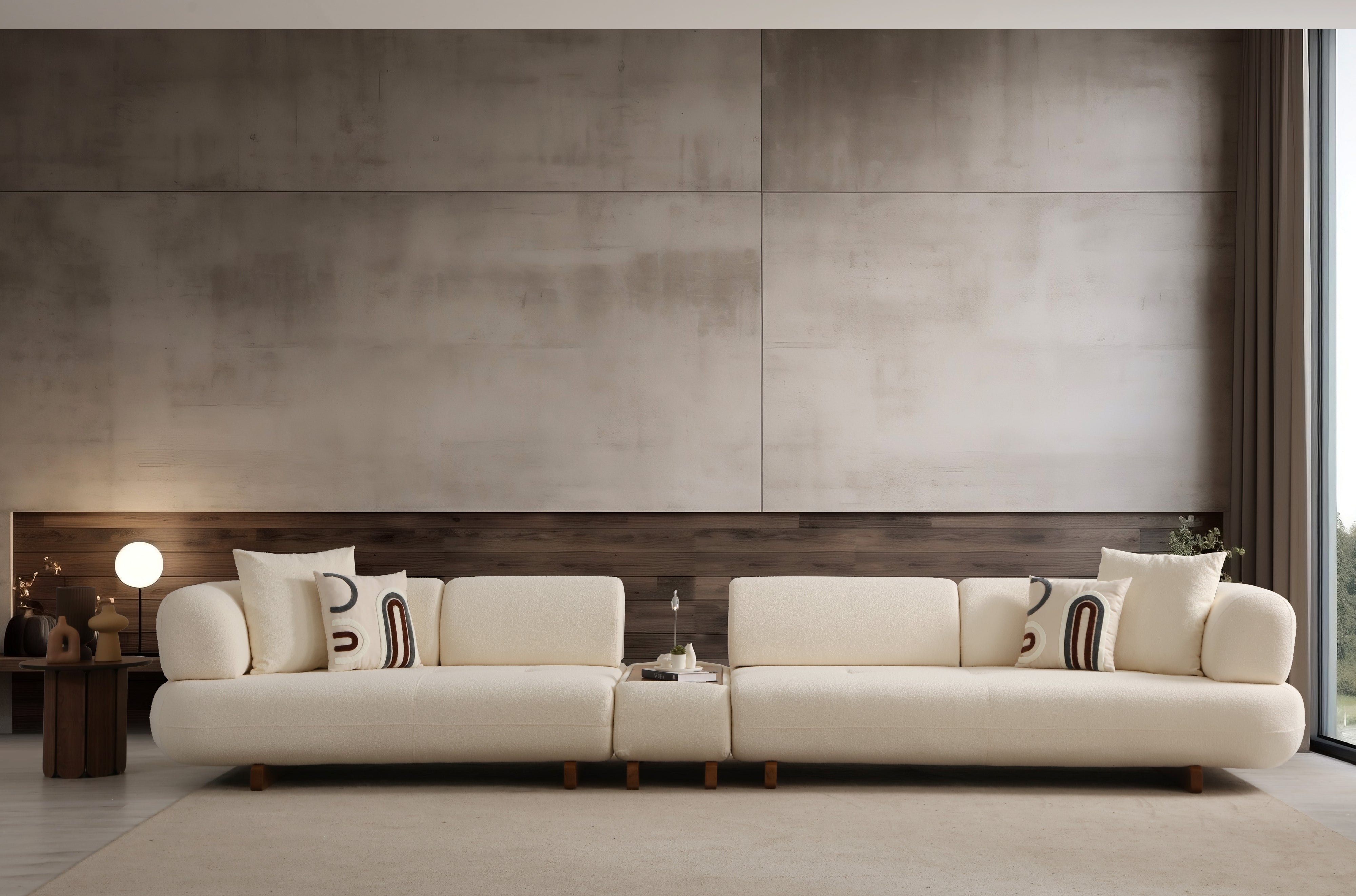 Manetti Premium Modular Corner Sofa Set (SG) by Netline Interiors