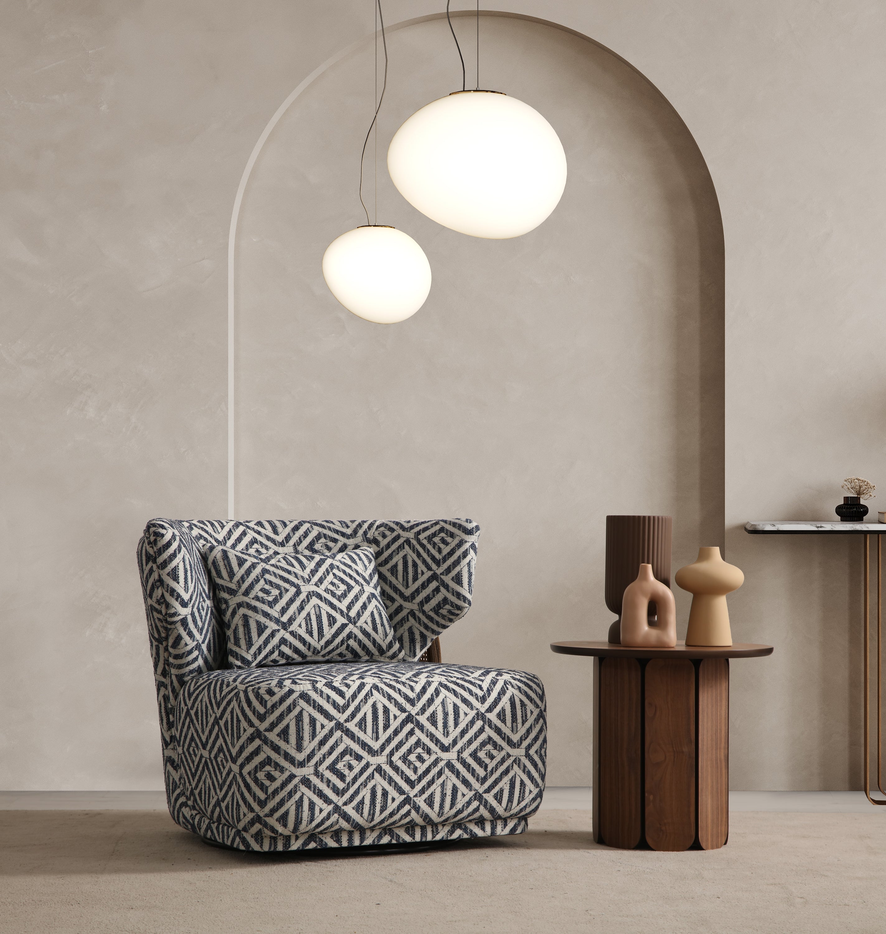 Manetti Premium Modular Corner Sofa Set (SG) by Netline Interiors