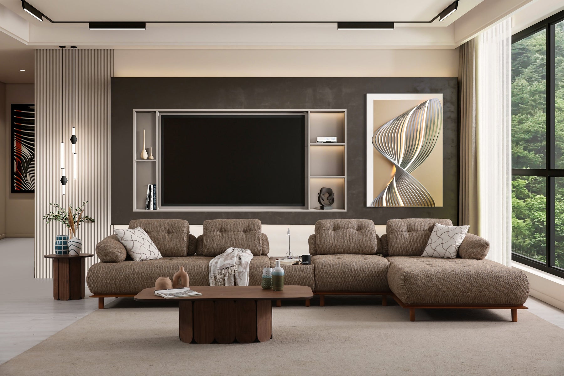 Lois Relax Modular Corner Sofa (SG) by Netline Interiors