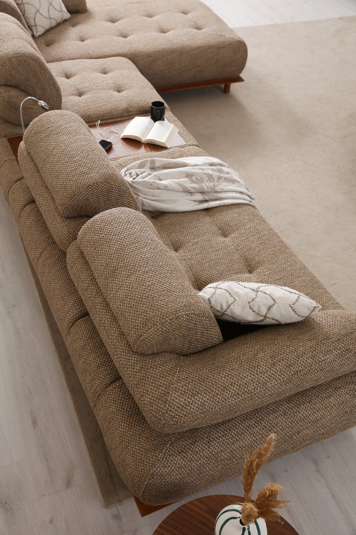 Lois Relax Modular Corner Sofa (SG) by Netline Interiors