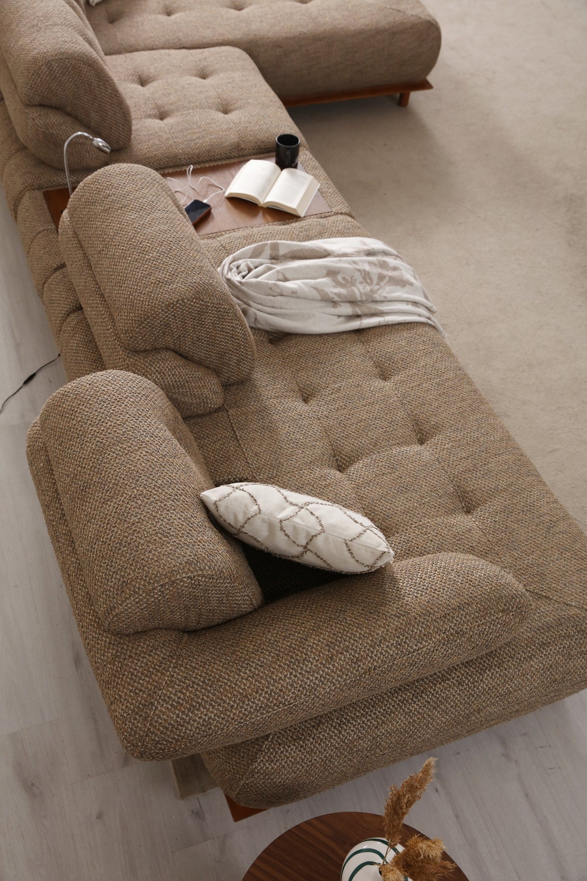 Lois Relax Modular Corner Sofa (SG) by Netline Interiors