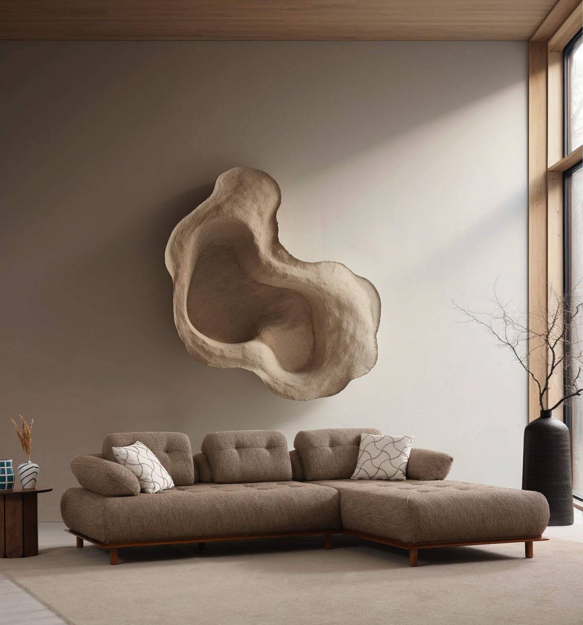 Lois Relax Modular Corner Sofa (SG) by Netline Interiors