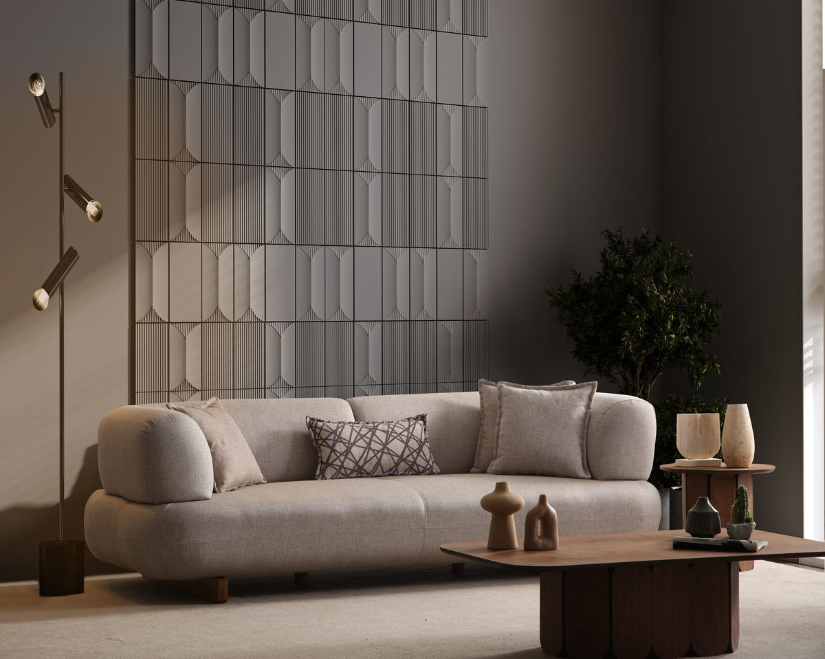 Manetti Premium 3-Seater Sofa (SG) by Netline Interiors