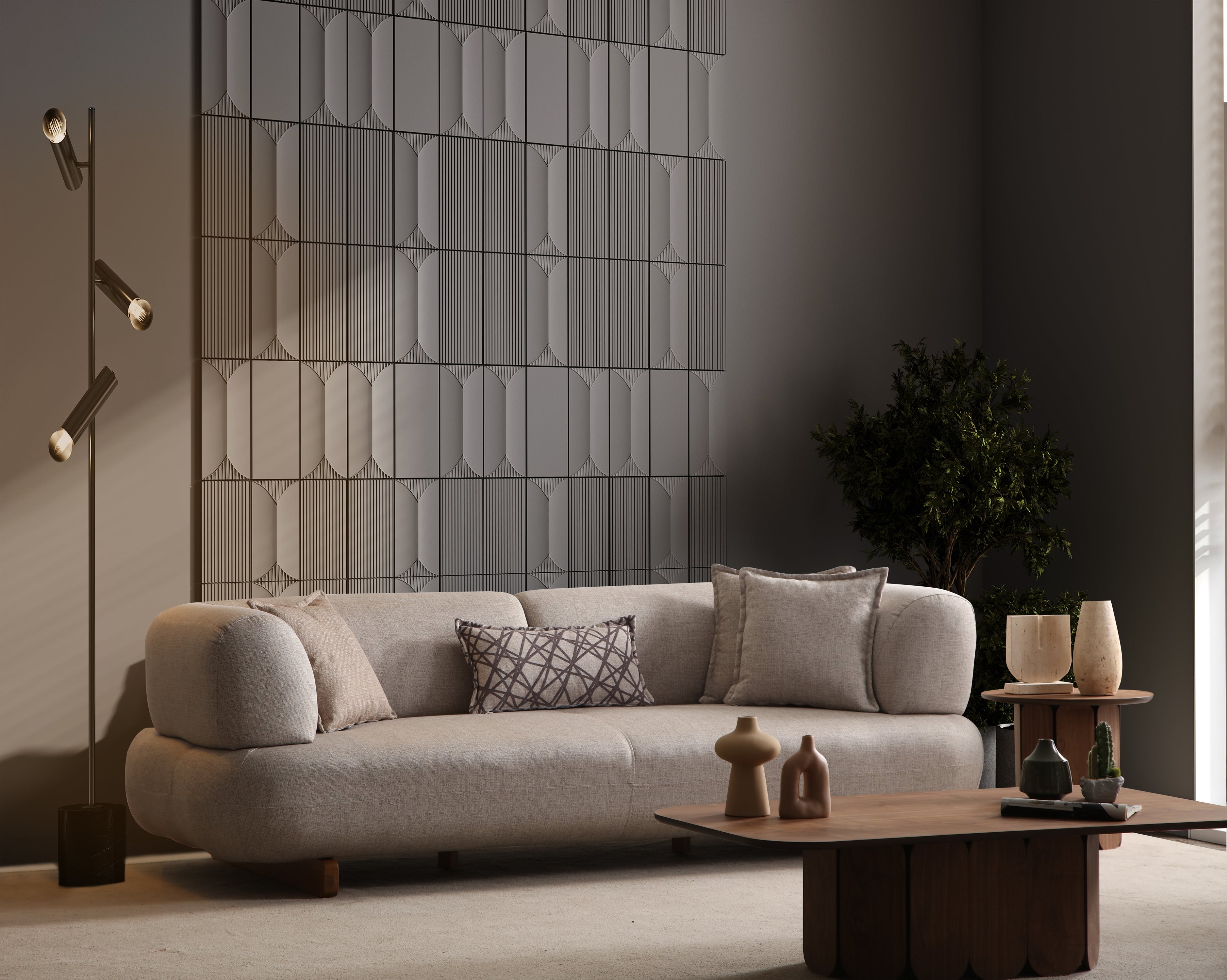 Manetti Premium Sofa Set (SG) by Netline Interiors