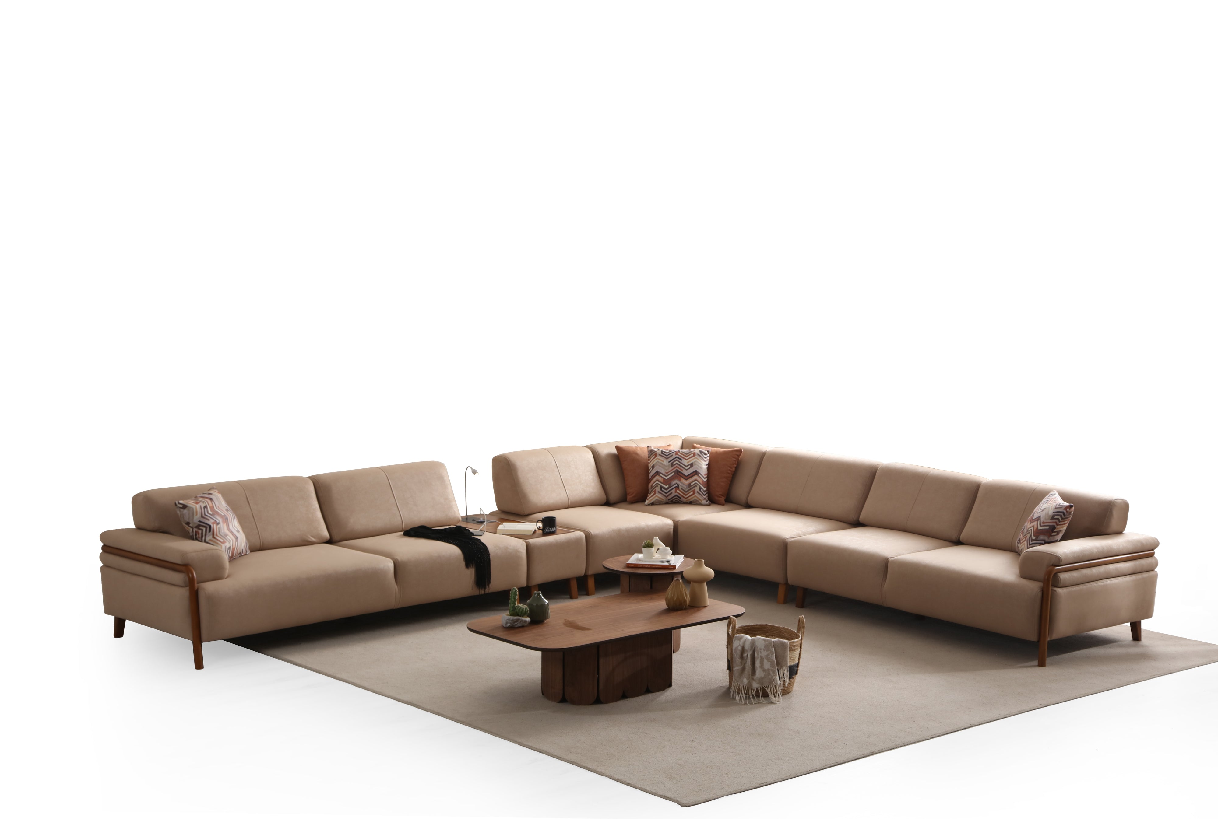 Kairos Modular Corner Sofa (SG) by Netline Interiors
