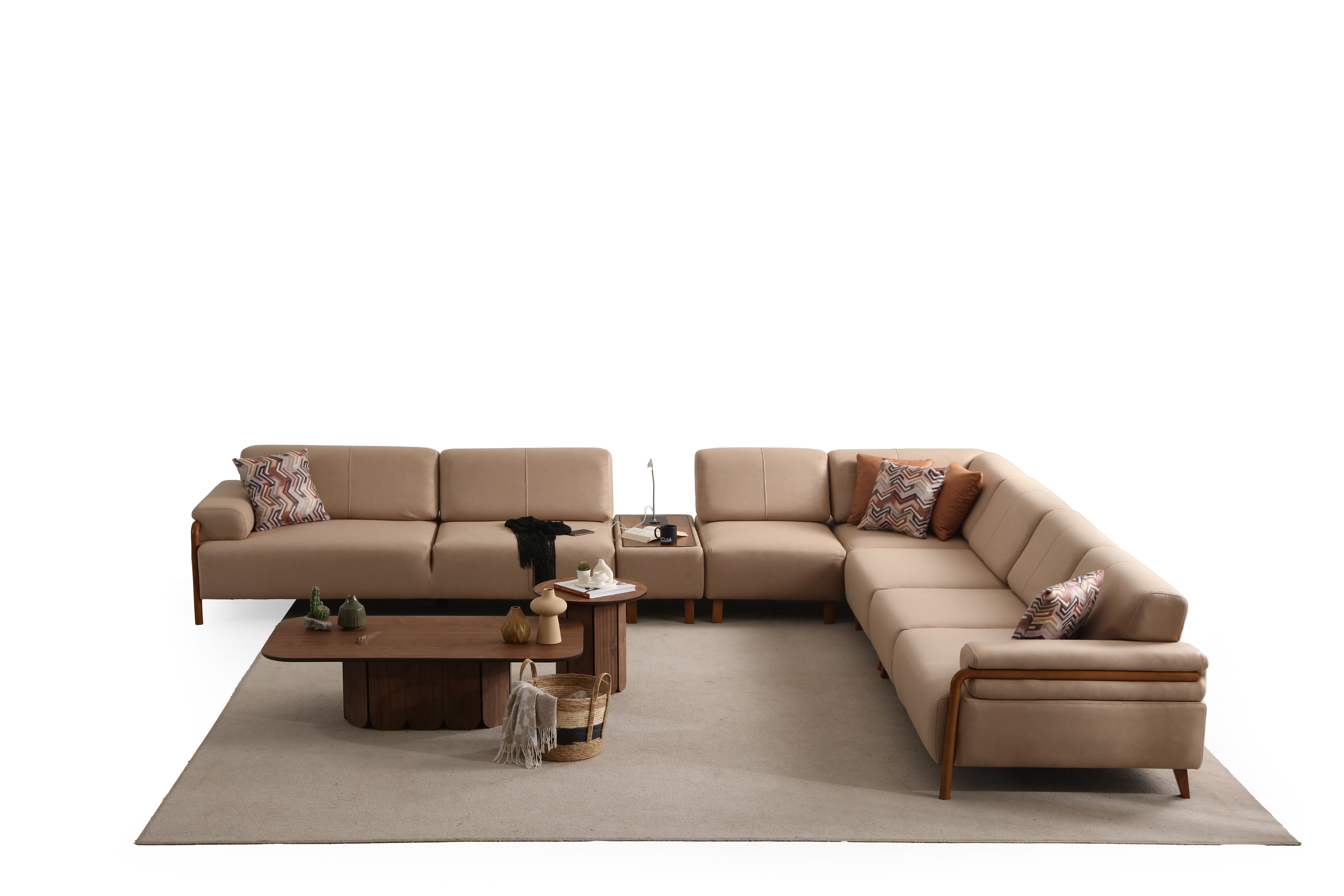 Kairos Modular Corner Sofa (SG) by Netline Interiors