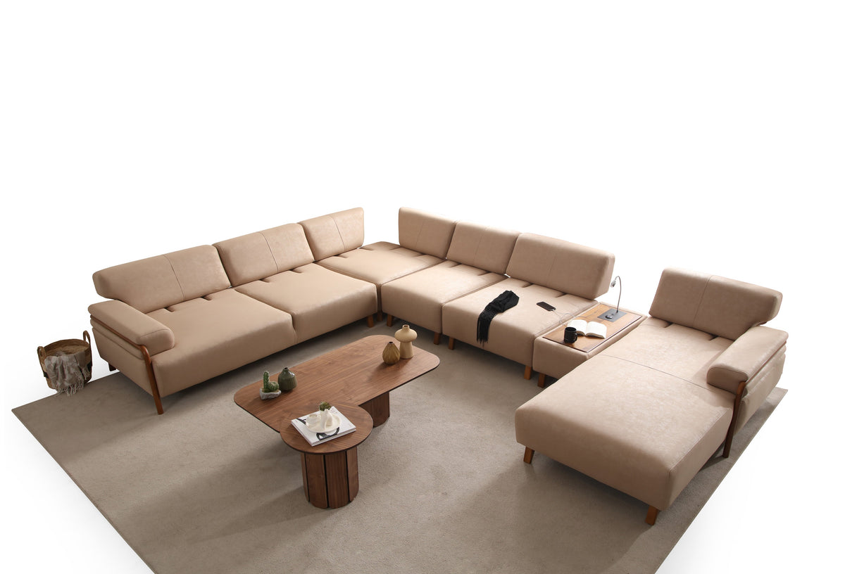 Kairos Modular Corner Sofa (SG) by Netline Interiors
