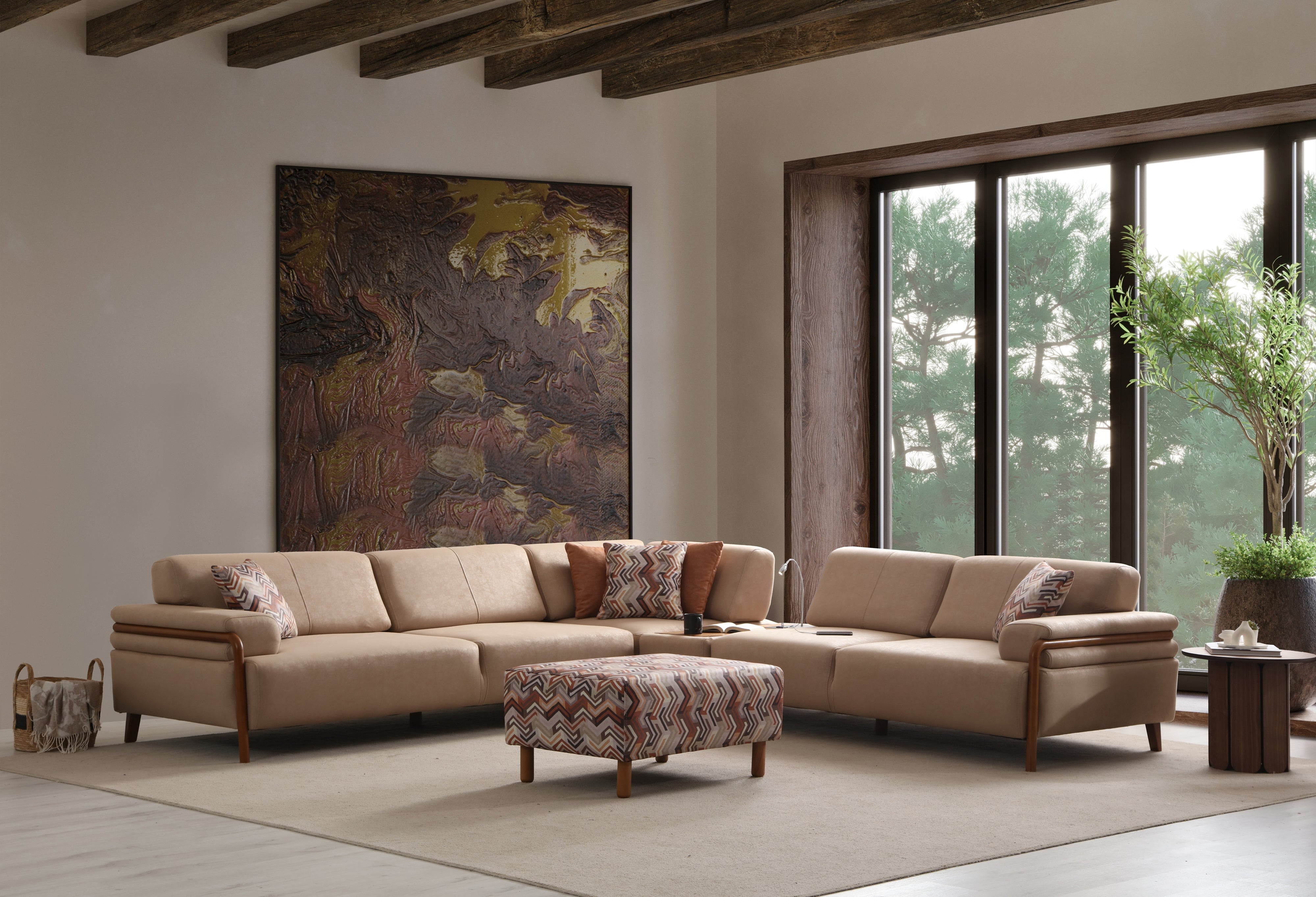 Kairos Modular Corner Sofa (SG) by Netline Interiors