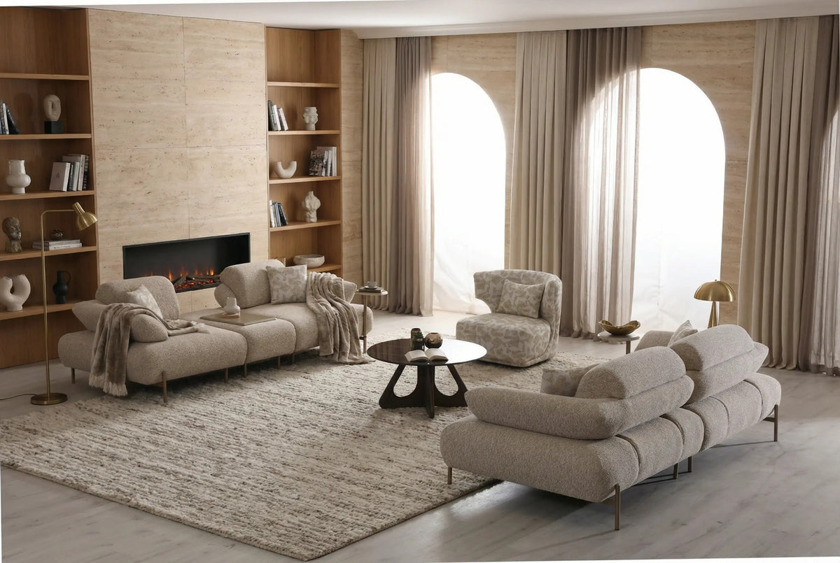 Lois Sofa Set (SG) by Netline Interiors