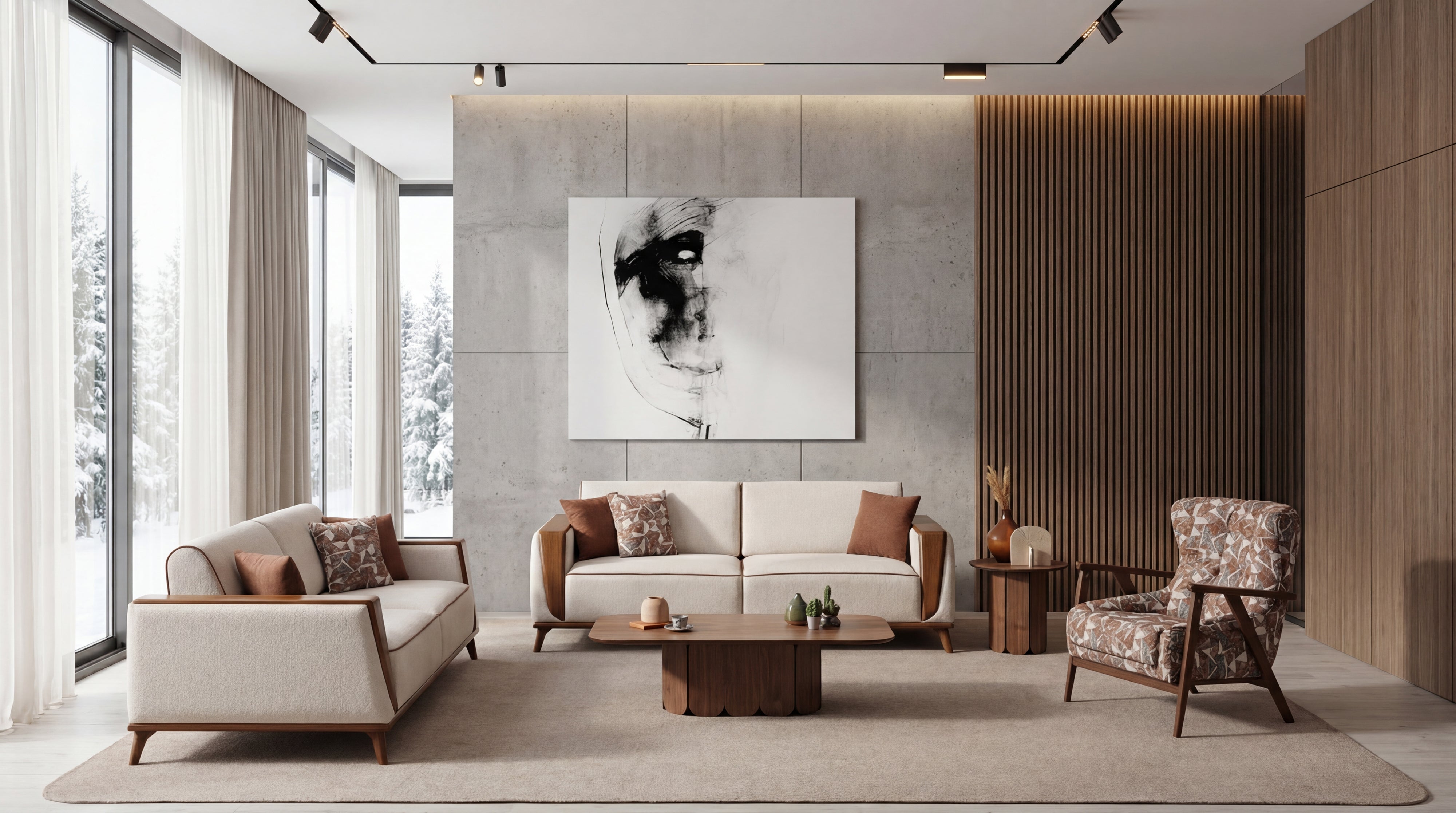 Vionara Sofa Set (SG) by Netline Interiors