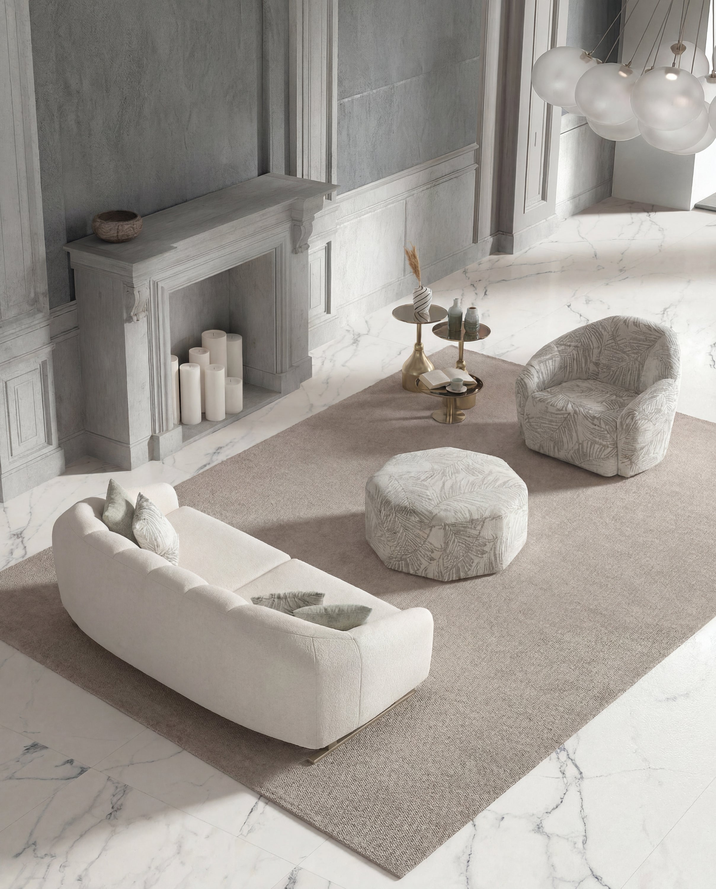 Evoxa Sleeper Sofa Set (SG) by Netline Interiors