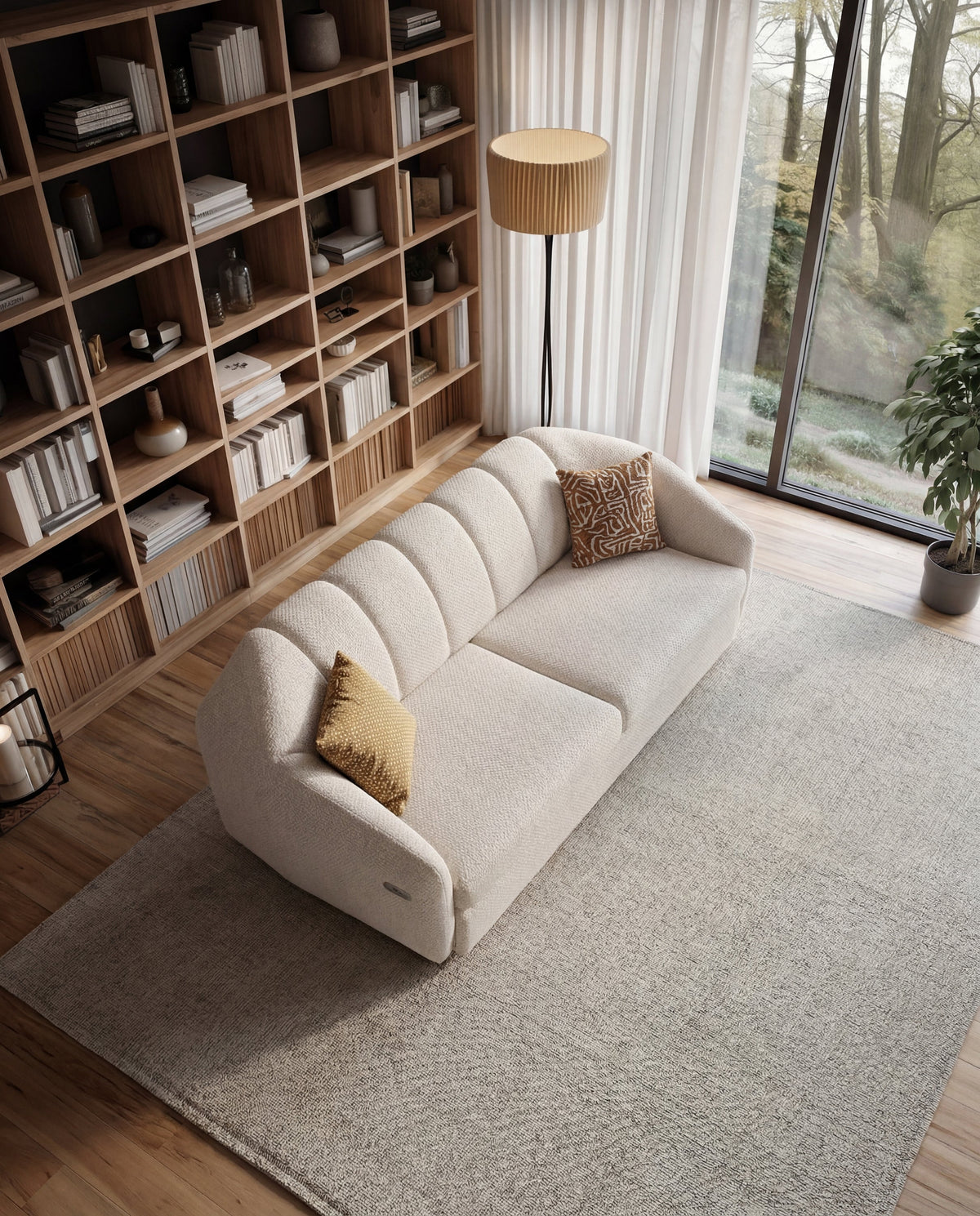 Evoxa 3-Seater Sofa (SG) by Netline Interiors