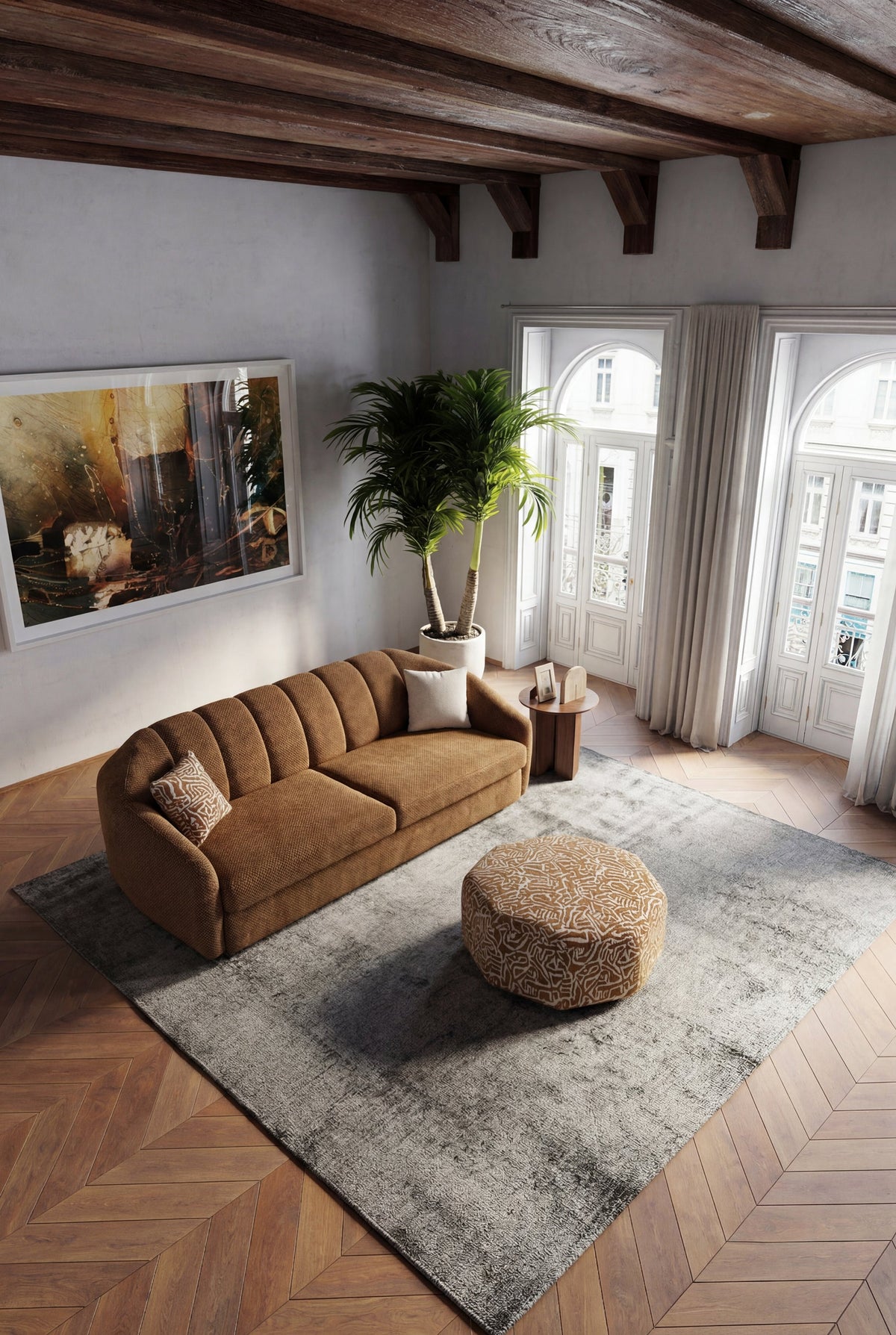 Evoxa Sleeper Sofa Set (SG) by Netline Interiors