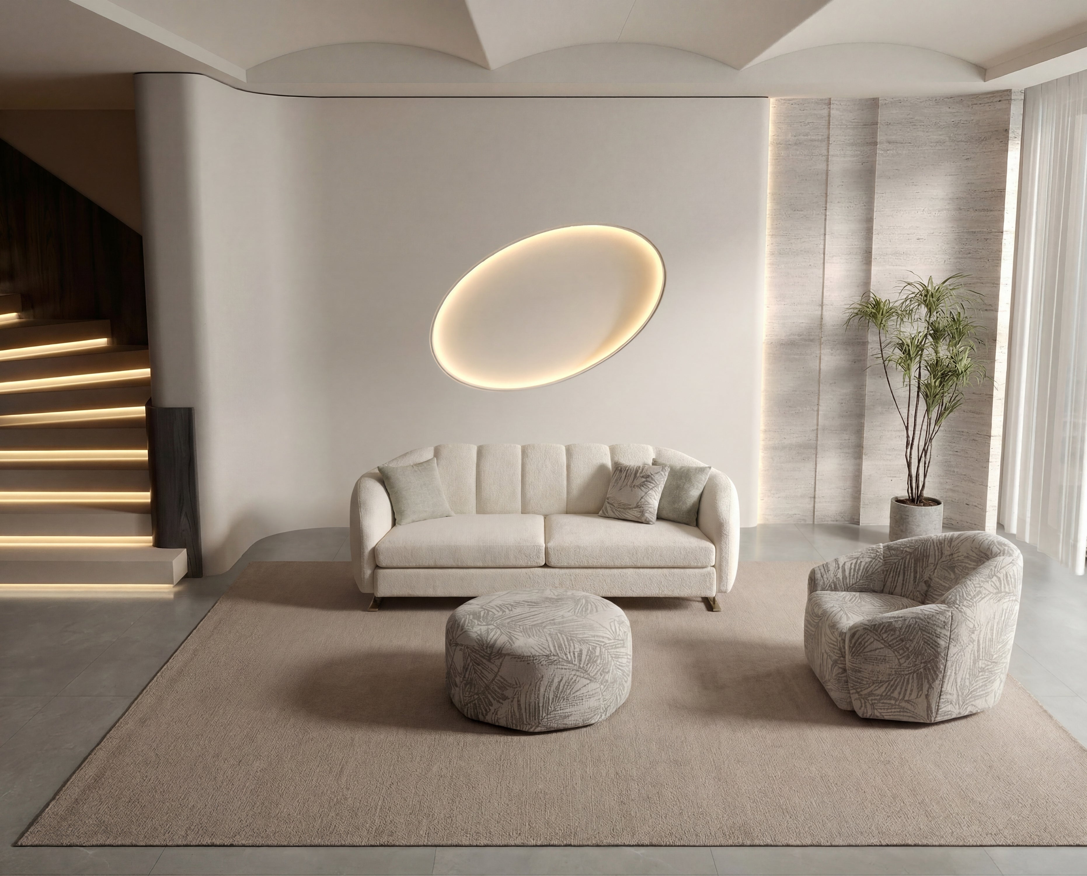 Evoxa Sleeper Sofa Set (SG) by Netline Interiors