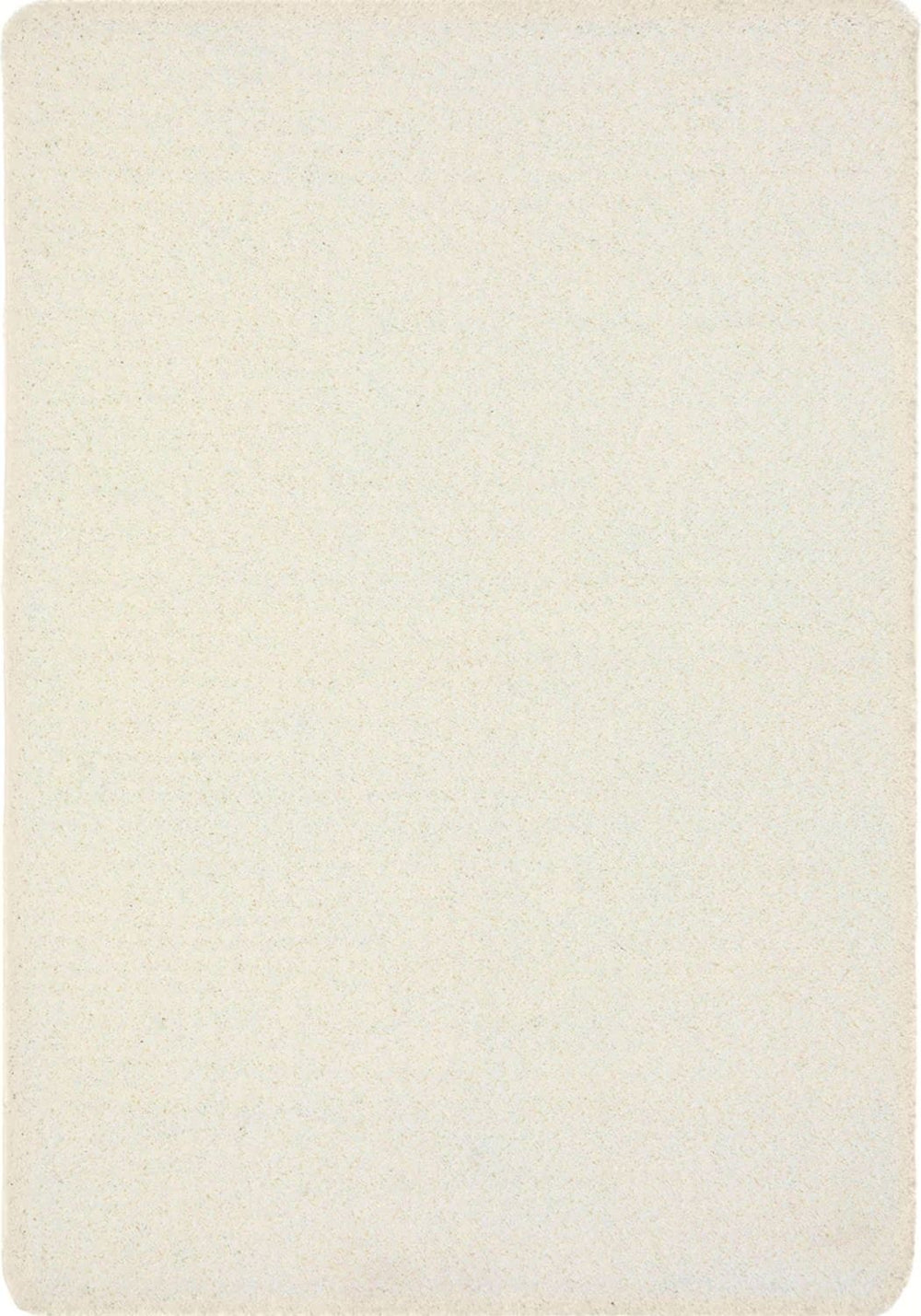 Washable Ghost Ivory Shaggy Rug