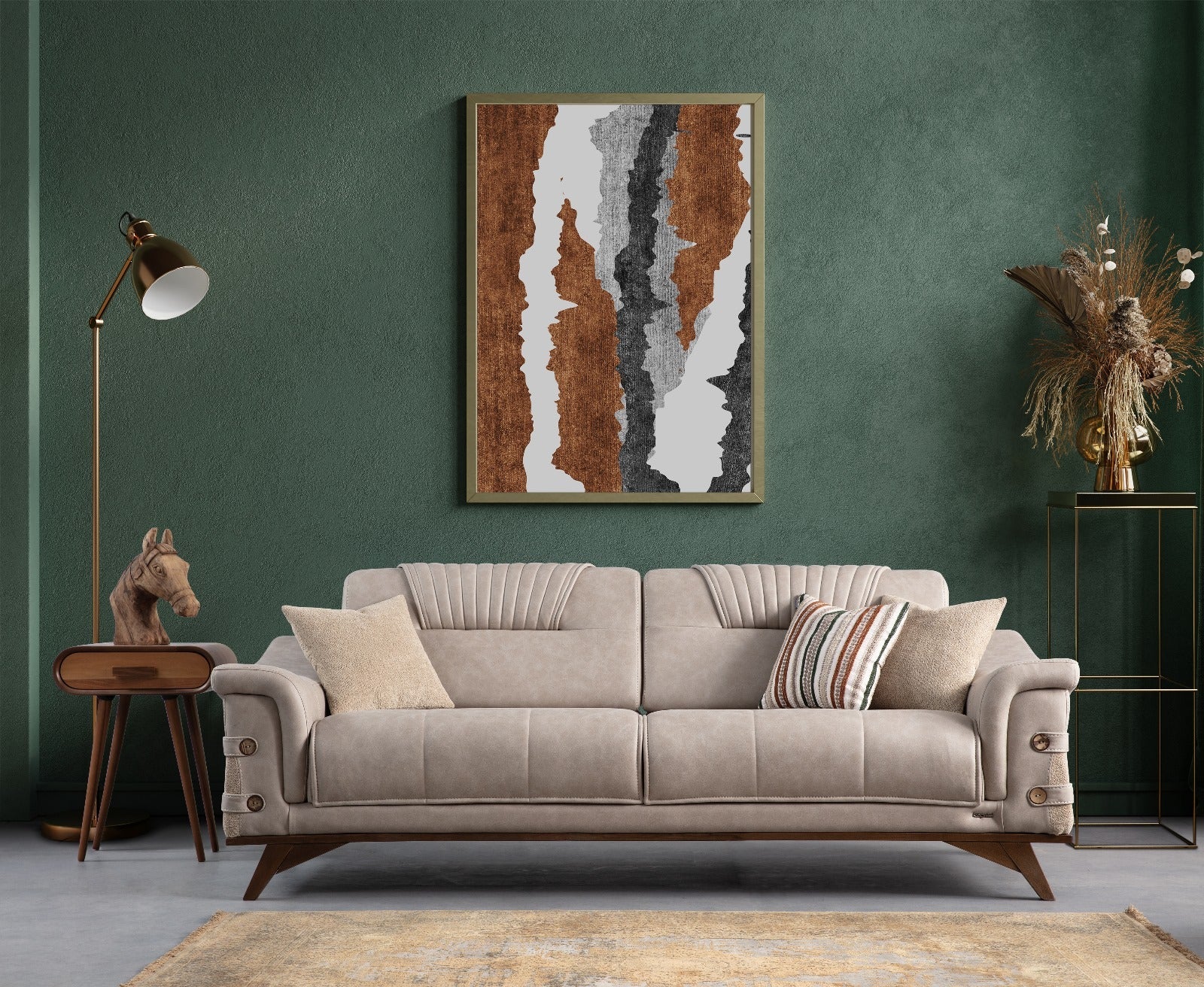 Aren 3 Seater Sofa by Netline Interiors