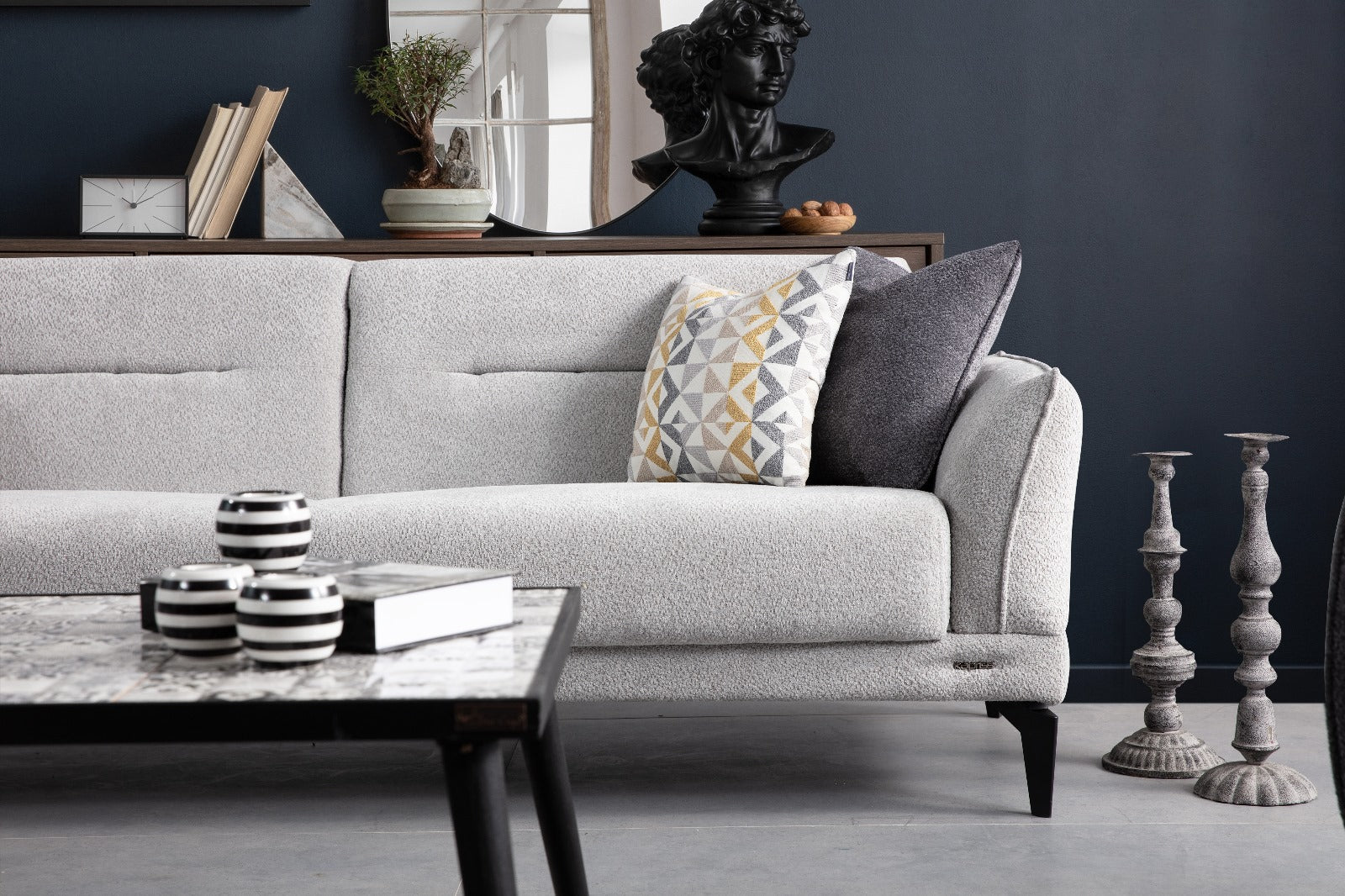 Asel 3 Seater Sofa by Netline Interiors