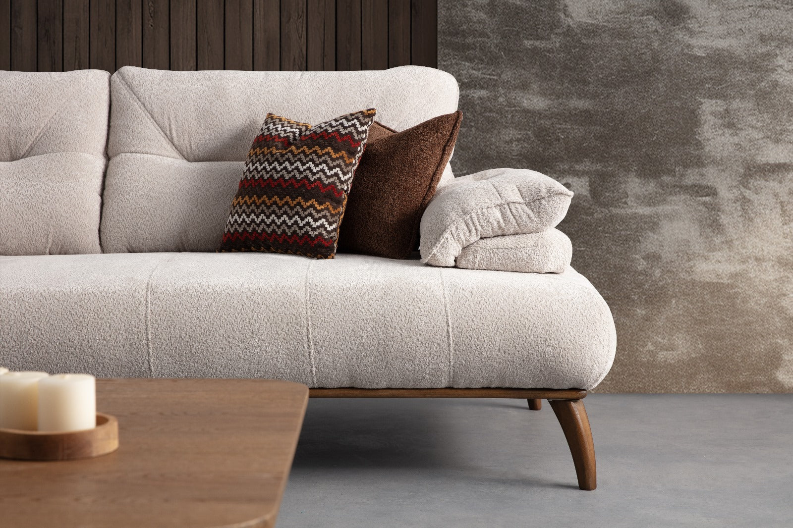 Latte Sofa Set by Netline Interiors