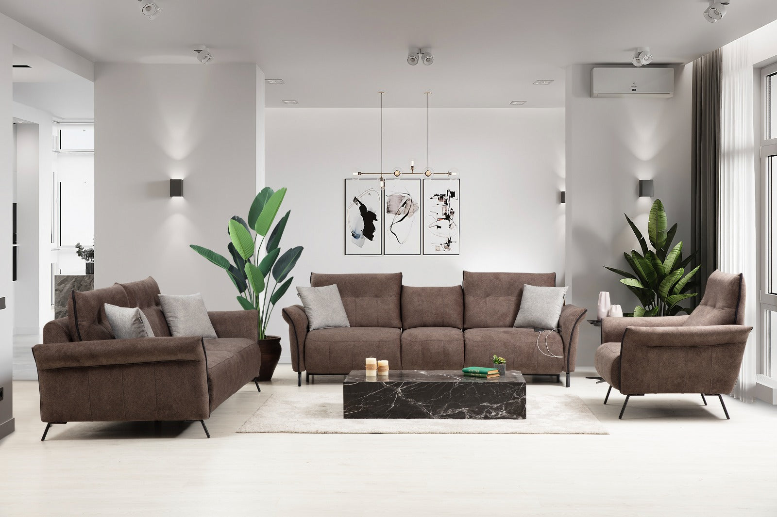 Mozart Sofa Set by Netline Interiors