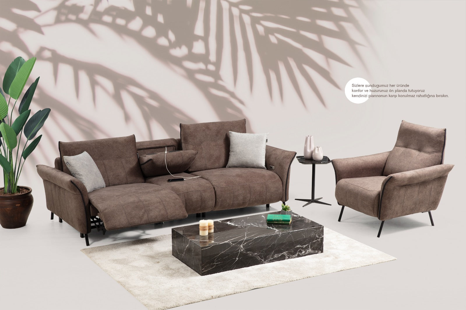 Mozart Sofa Set by Netline Interiors