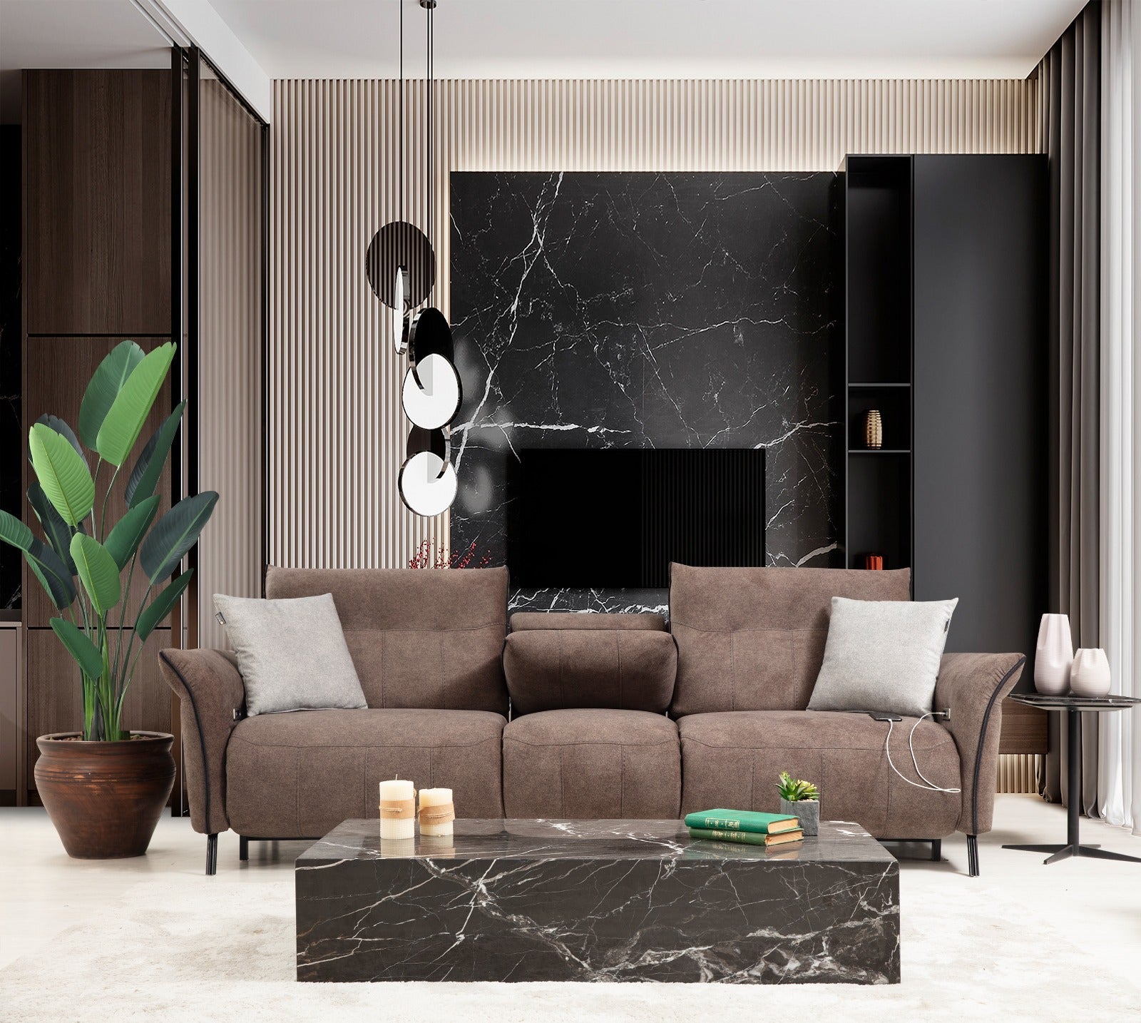 Mozart Sofa Set by Netline Interiors