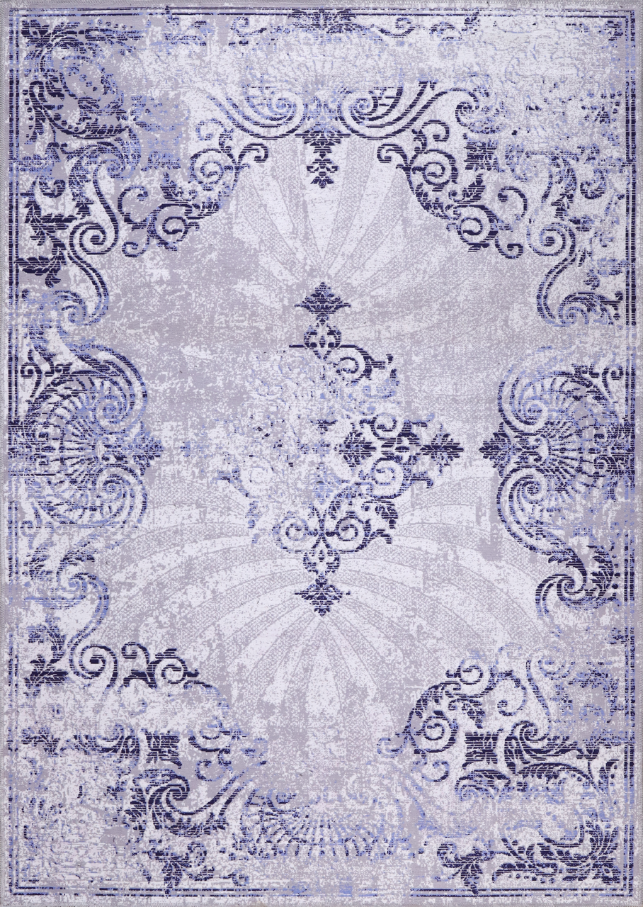 Beige floral washable rug by Netline Home featuring non-slip backing, ideal for living rooms and easy machine washing.
