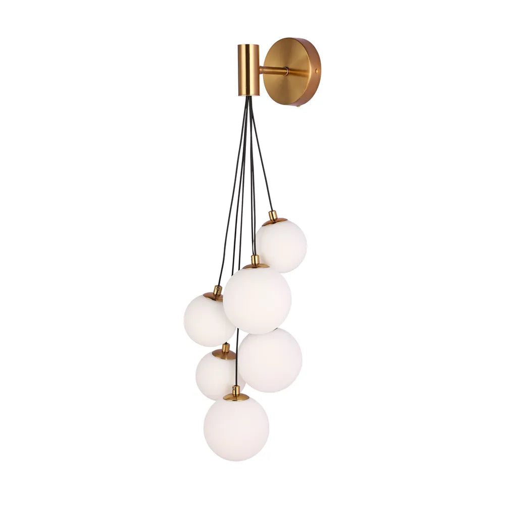 Netline Home Interior Celestial Cascade wall light, ambient accent lighting fixture with starry, celestial design for wall decoration.