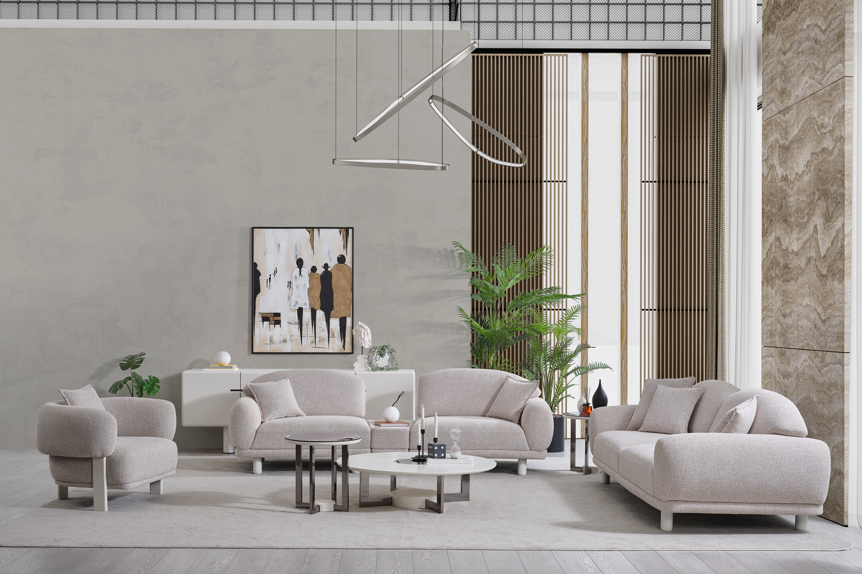 Dallas Premium Sofa Set by Netline Interiors